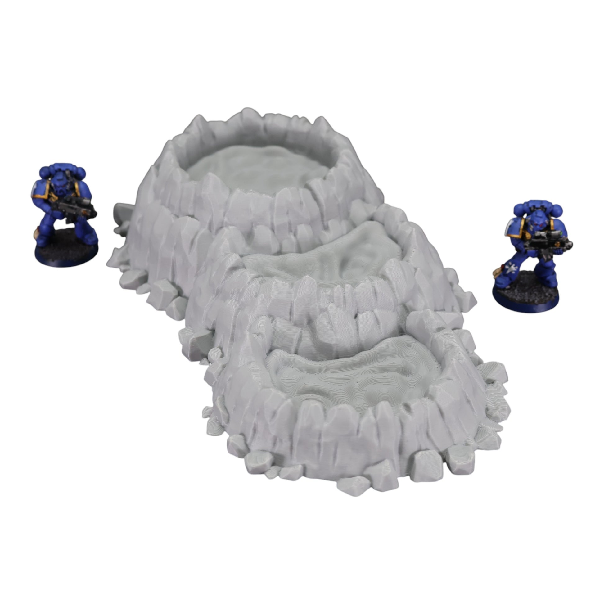 Wargaming 28mm scatter terrain scenery showing 3D-printed item that is compatible with games such as Warhammer 40K, Star Wars Legions, D+D, Dungeons and Dragons, Sci-Fi, Fantasy and other miniature tabletop games. Brand Jawar3d found at www.jawar3d.co.uk.