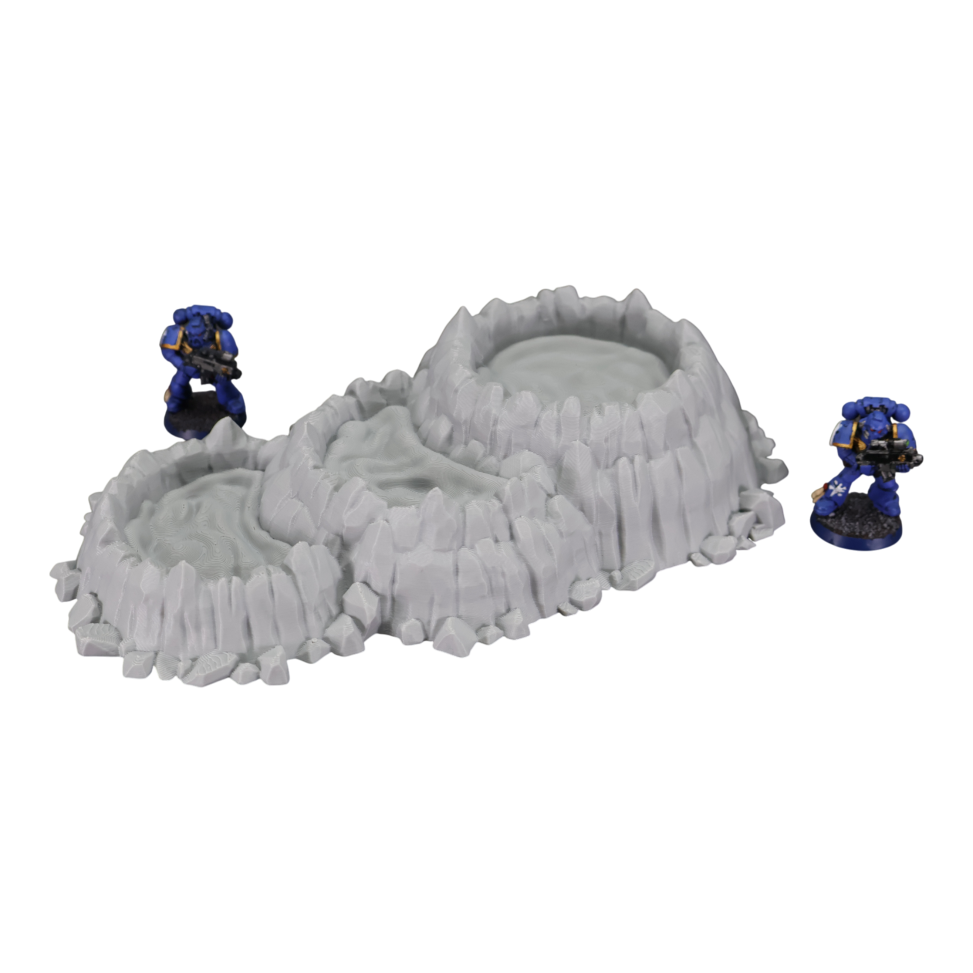 Wargaming 28mm scatter terrain scenery showing 3D-printed item that is compatible with games such as Warhammer 40K, Star Wars Legions, D+D, Dungeons and Dragons, Sci-Fi, Fantasy and other miniature tabletop games. Brand Jawar3d found at www.jawar3d.co.uk.