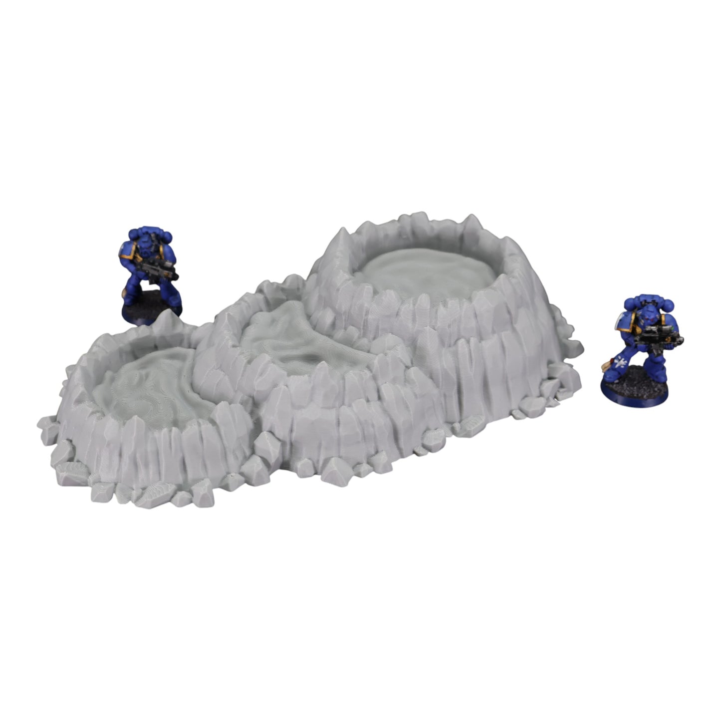 Wargaming 28mm scatter terrain scenery showing 3D-printed item that is compatible with games such as Warhammer 40K, Star Wars Legions, D+D, Dungeons and Dragons, Sci-Fi, Fantasy and other miniature tabletop games. Brand Jawar3d found at www.jawar3d.co.uk.