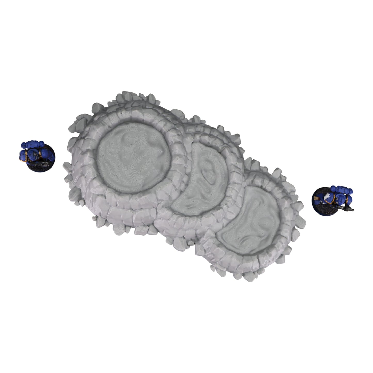 Wargaming 28mm scatter terrain scenery showing 3D-printed item that is compatible with games such as Warhammer 40K, Star Wars Legions, D+D, Dungeons and Dragons, Sci-Fi, Fantasy and other miniature tabletop games. Brand Jawar3d found at www.jawar3d.co.uk.