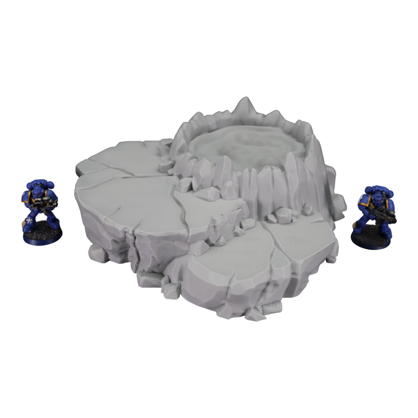 Wargaming 28mm scatter terrain scenery showing 3D-printed item that is compatible with games such as Warhammer 40K, Star Wars Legions, D+D, Dungeons and Dragons, Sci-Fi, Fantasy and other miniature tabletop games. Brand Jawar3d found at www.jawar3d.co.uk.