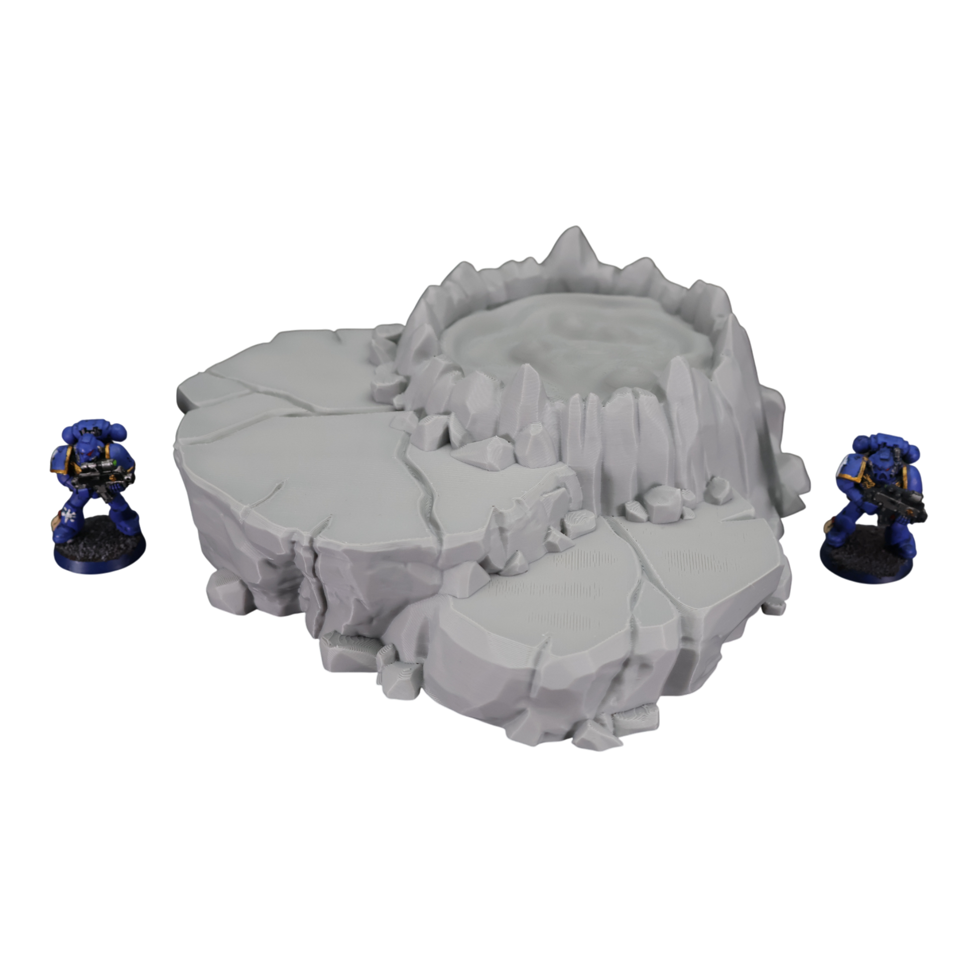 Wargaming 28mm scatter terrain scenery showing 3D-printed item that is compatible with games such as Warhammer 40K, Star Wars Legions, D+D, Dungeons and Dragons, Sci-Fi, Fantasy and other miniature tabletop games. Brand Jawar3d found at www.jawar3d.co.uk.