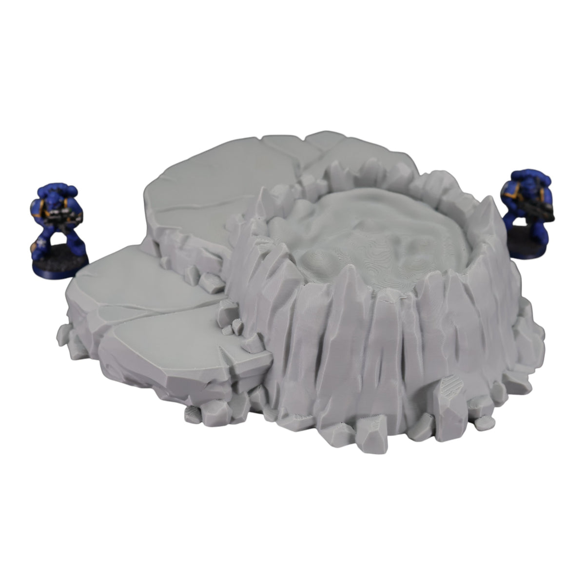 Wargaming 28mm scatter terrain scenery showing 3D-printed item that is compatible with games such as Warhammer 40K, Star Wars Legions, D+D, Dungeons and Dragons, Sci-Fi, Fantasy and other miniature tabletop games. Brand Jawar3d found at www.jawar3d.co.uk.