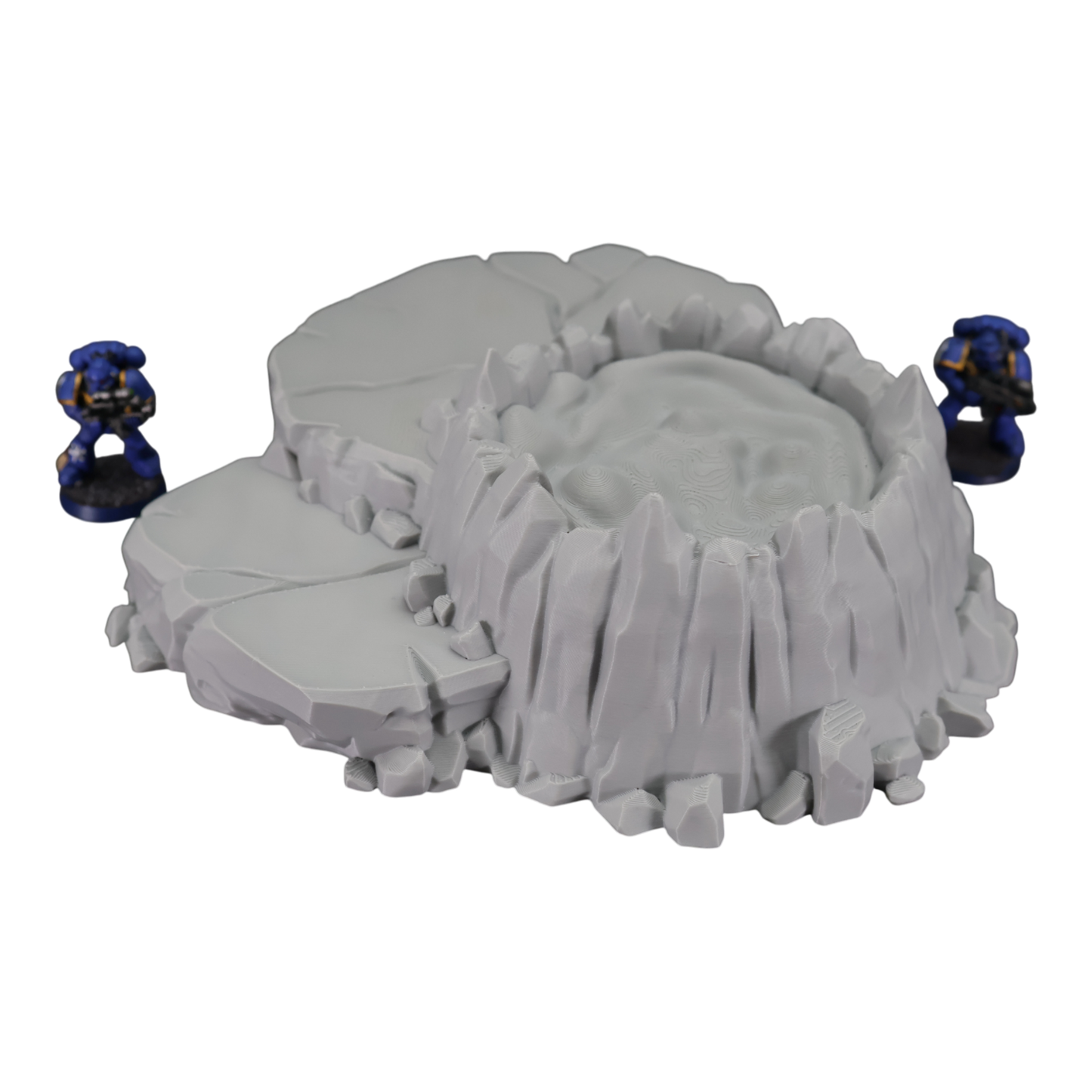 Wargaming 28mm scatter terrain scenery showing 3D-printed item that is compatible with games such as Warhammer 40K, Star Wars Legions, D+D, Dungeons and Dragons, Sci-Fi, Fantasy and other miniature tabletop games. Brand Jawar3d found at www.jawar3d.co.uk.