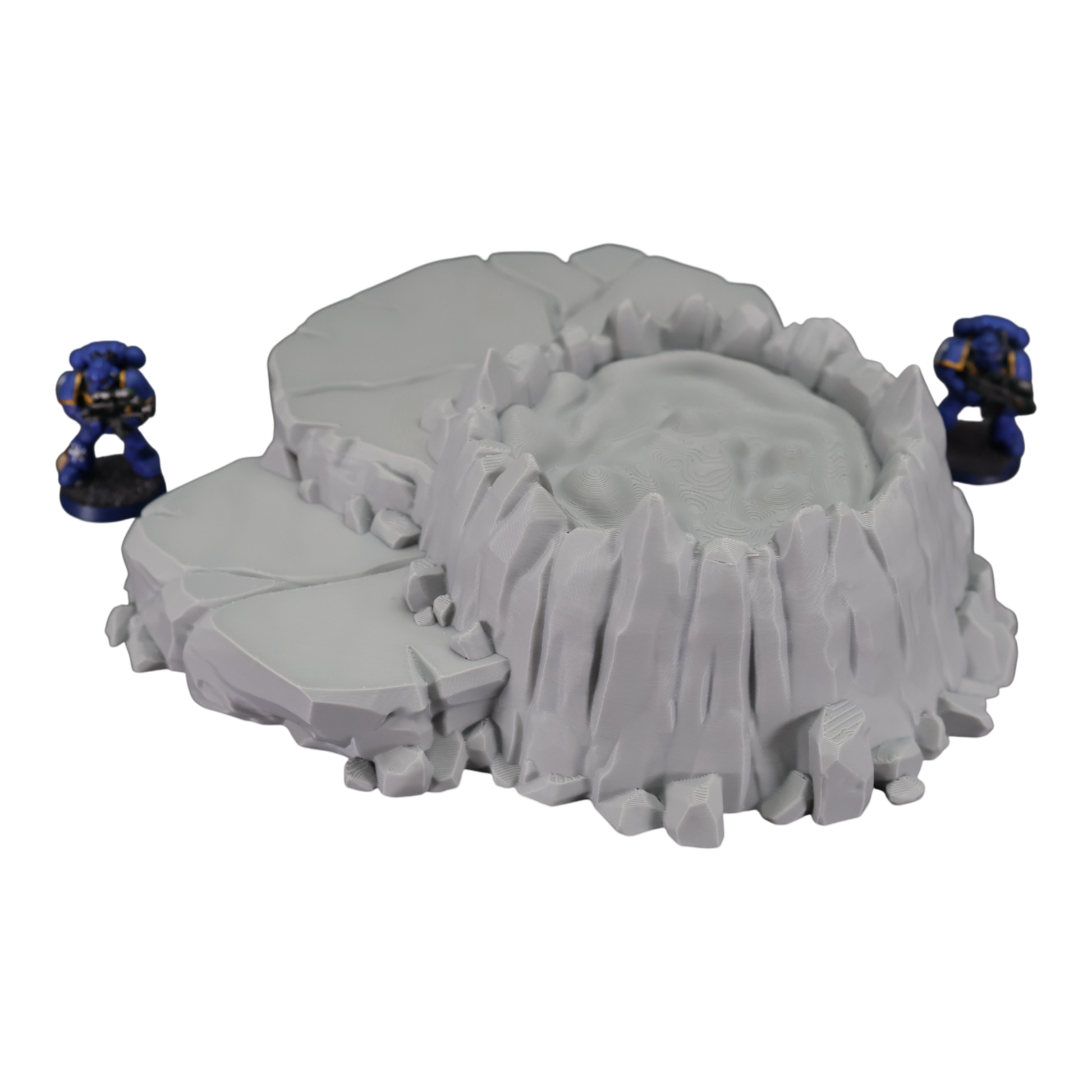 Wargaming 28mm scatter terrain scenery showing 3D-printed item that is compatible with games such as Warhammer 40K, Star Wars Legions, D+D, Dungeons and Dragons, Sci-Fi, Fantasy and other miniature tabletop games. Brand Jawar3d found at www.jawar3d.co.uk.