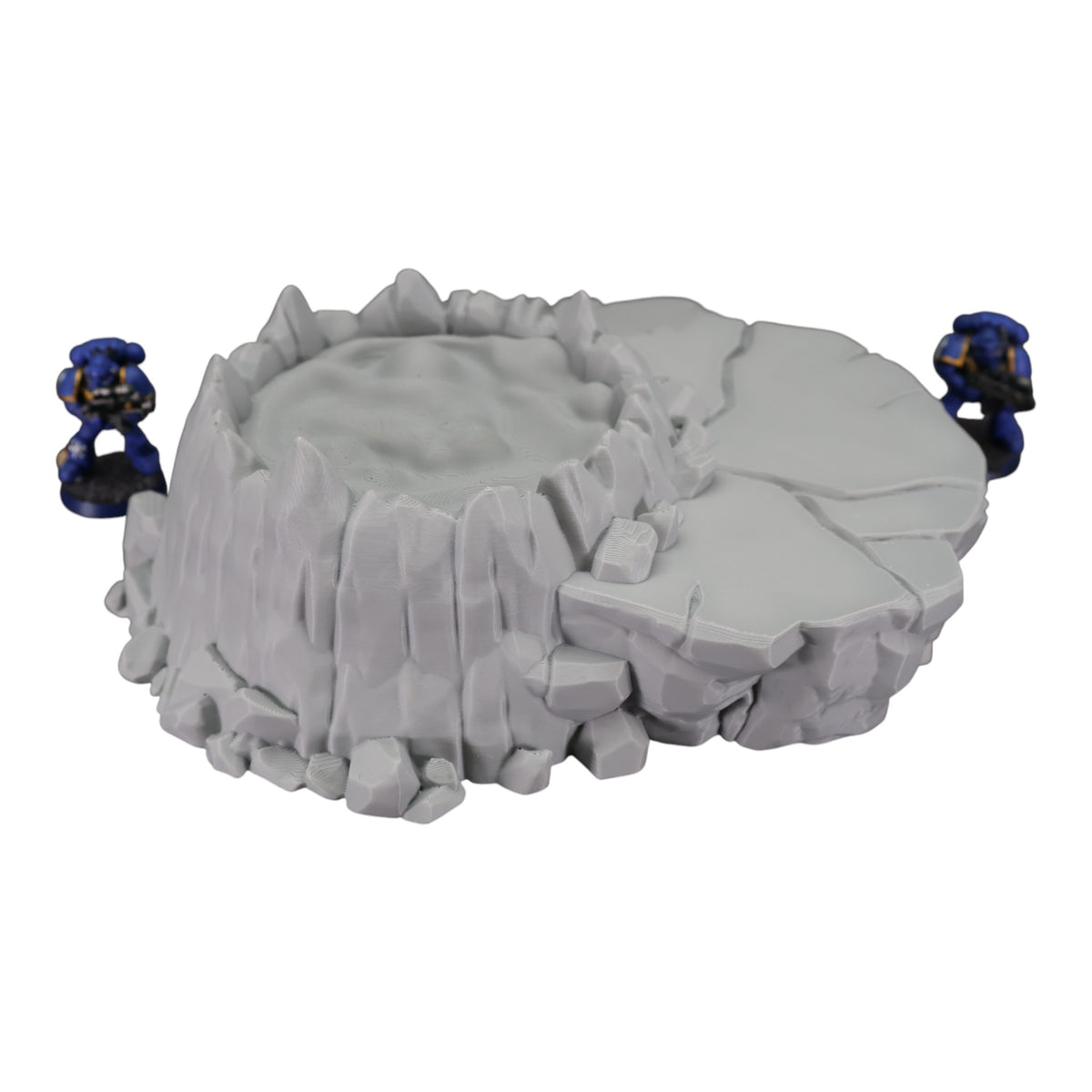 Wargaming 28mm scatter terrain scenery showing 3D-printed item that is compatible with games such as Warhammer 40K, Star Wars Legions, D+D, Dungeons and Dragons, Sci-Fi, Fantasy and other miniature tabletop games. Brand Jawar3d found at www.jawar3d.co.uk.
