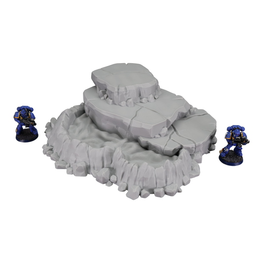 Wargaming 28mm scatter terrain scenery showing 3D-printed item that is compatible with games such as Warhammer 40K, Star Wars Legions, D+D, Dungeons and Dragons, Sci-Fi, Fantasy and other miniature tabletop games. Brand Jawar3d found at www.jawar3d.co.uk.