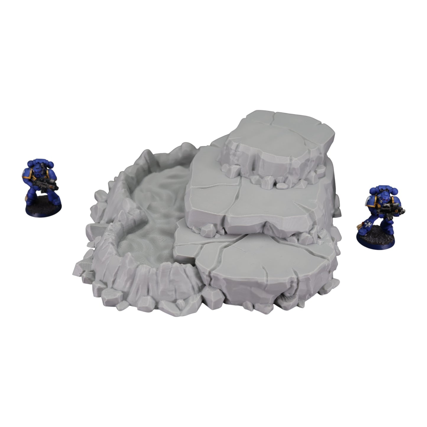 Wargaming 28mm scatter terrain scenery showing 3D-printed item that is compatible with games such as Warhammer 40K, Star Wars Legions, D+D, Dungeons and Dragons, Sci-Fi, Fantasy and other miniature tabletop games. Brand Jawar3d found at www.jawar3d.co.uk.
