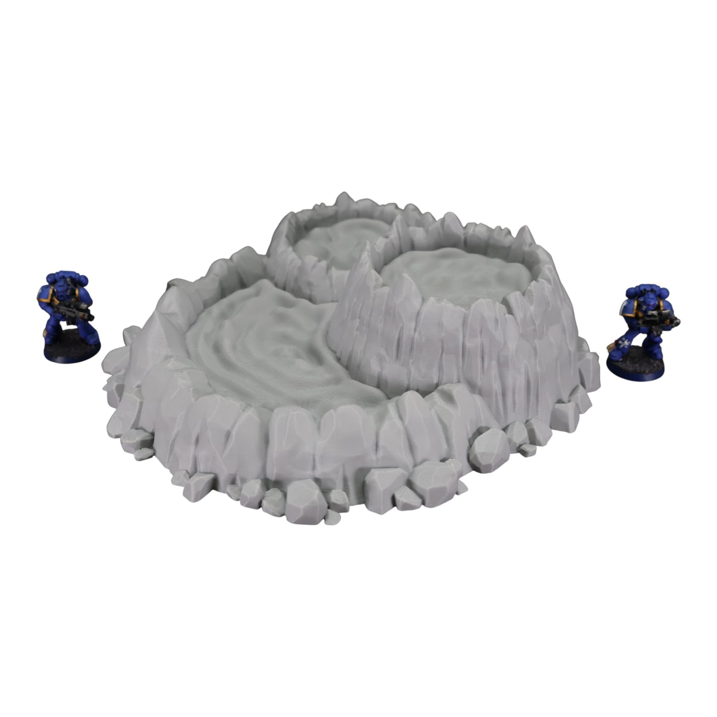 Wargaming 28mm scatter terrain scenery showing 3D-printed item that is compatible with games such as Warhammer 40K, Star Wars Legions, D+D, Dungeons and Dragons, Sci-Fi, Fantasy and other miniature tabletop games. Brand Jawar3d found at www.jawar3d.co.uk.