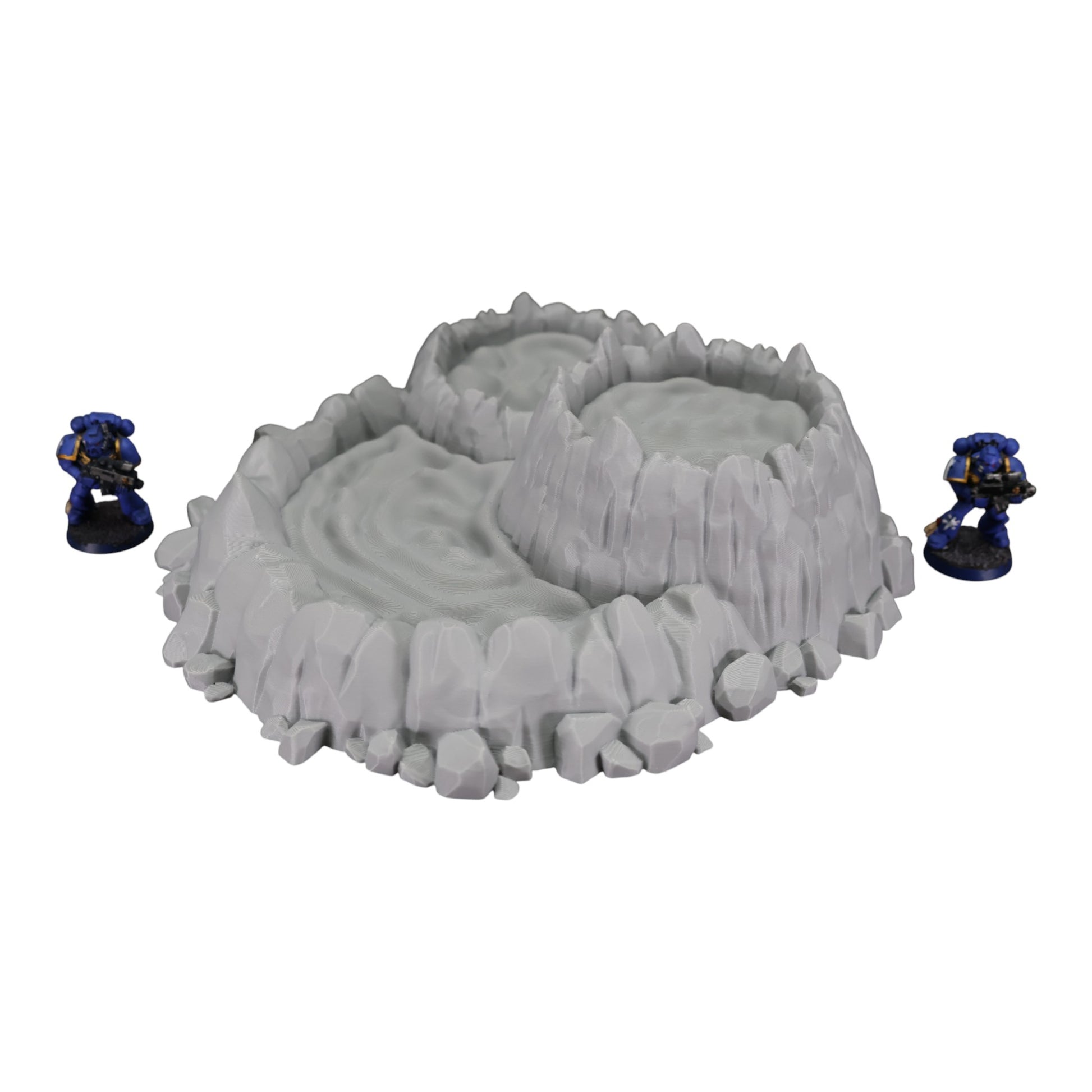 Wargaming 28mm scatter terrain scenery showing 3D-printed item that is compatible with games such as Warhammer 40K, Star Wars Legions, D+D, Dungeons and Dragons, Sci-Fi, Fantasy and other miniature tabletop games. Brand Jawar3d found at www.jawar3d.co.uk.