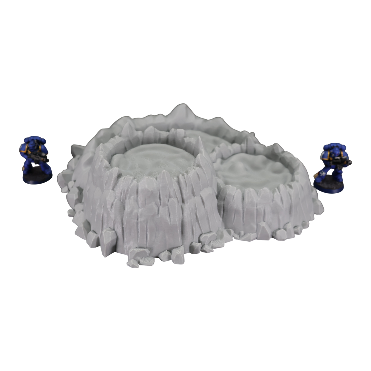 Wargaming 28mm scatter terrain scenery showing 3D-printed item that is compatible with games such as Warhammer 40K, Star Wars Legions, D+D, Dungeons and Dragons, Sci-Fi, Fantasy and other miniature tabletop games. Brand Jawar3d found at www.jawar3d.co.uk.