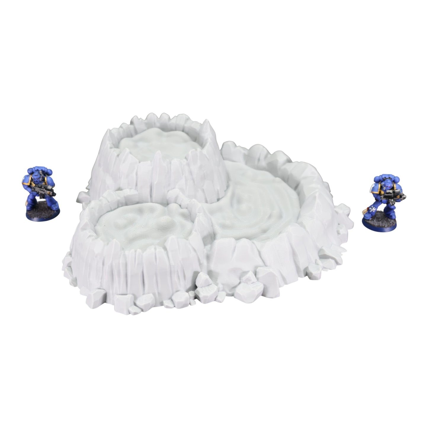 Wargaming 28mm scatter terrain scenery showing 3D-printed item that is compatible with games such as Warhammer 40K, Star Wars Legions, D+D, Dungeons and Dragons, Sci-Fi, Fantasy and other miniature tabletop games. Brand Jawar3d found at www.jawar3d.co.uk.