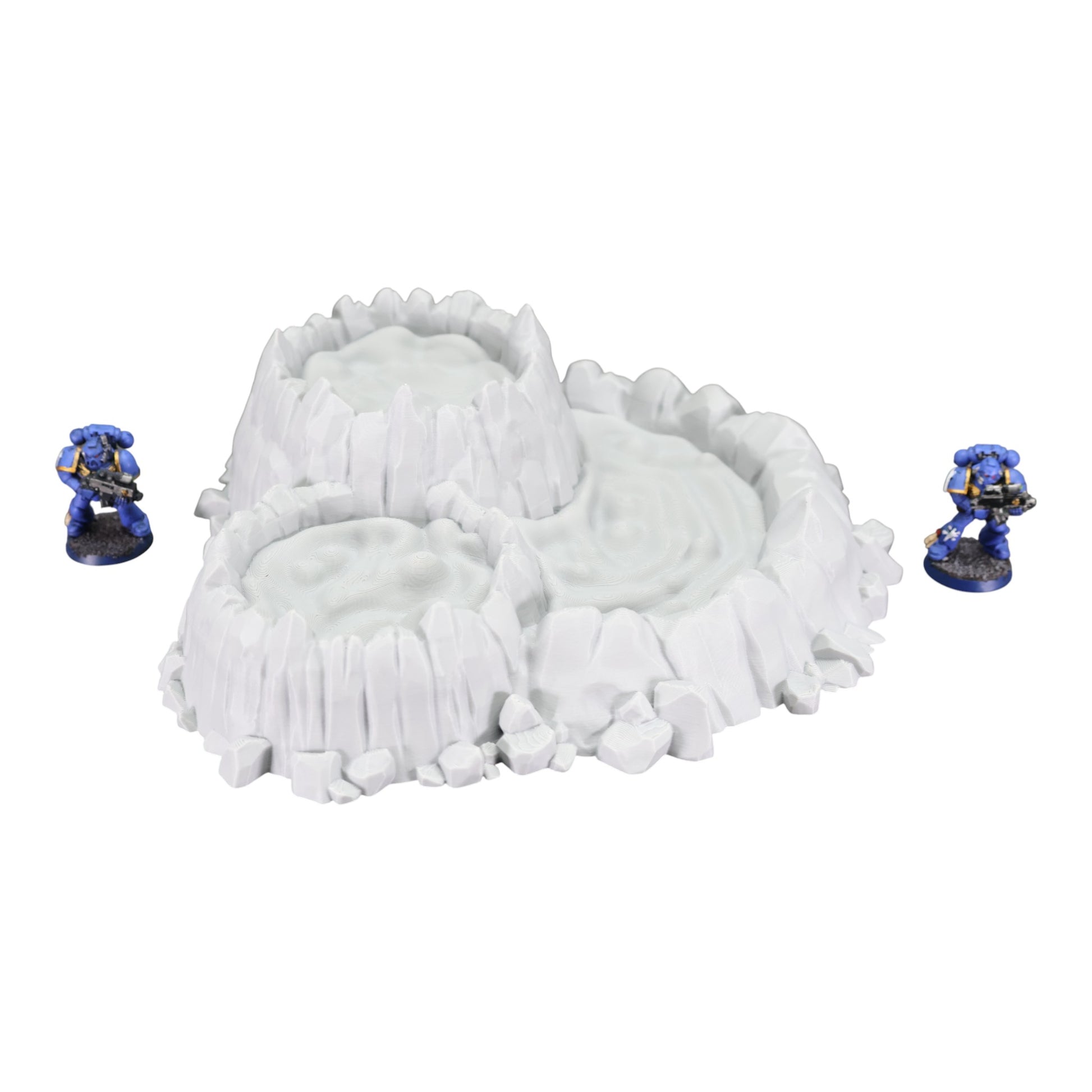 Wargaming 28mm scatter terrain scenery showing 3D-printed item that is compatible with games such as Warhammer 40K, Star Wars Legions, D+D, Dungeons and Dragons, Sci-Fi, Fantasy and other miniature tabletop games. Brand Jawar3d found at www.jawar3d.co.uk.