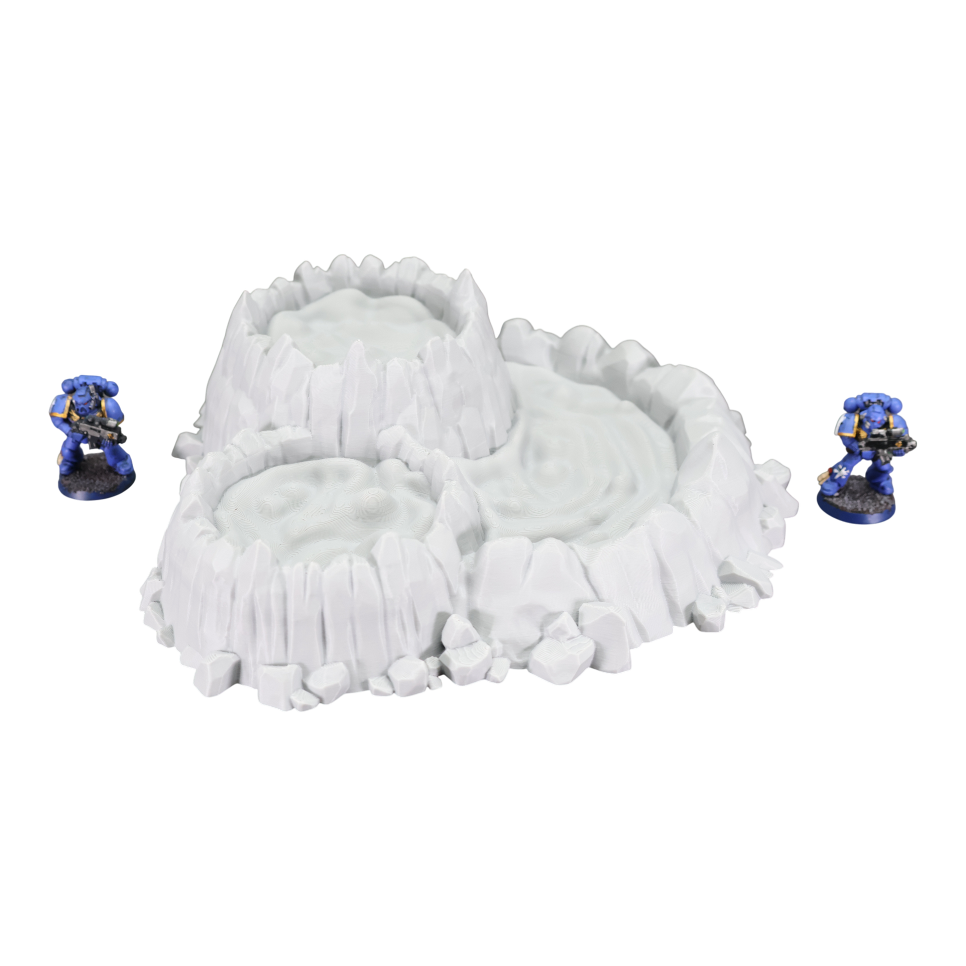 Wargaming 28mm scatter terrain scenery showing 3D-printed item that is compatible with games such as Warhammer 40K, Star Wars Legions, D+D, Dungeons and Dragons, Sci-Fi, Fantasy and other miniature tabletop games. Brand Jawar3d found at www.jawar3d.co.uk.