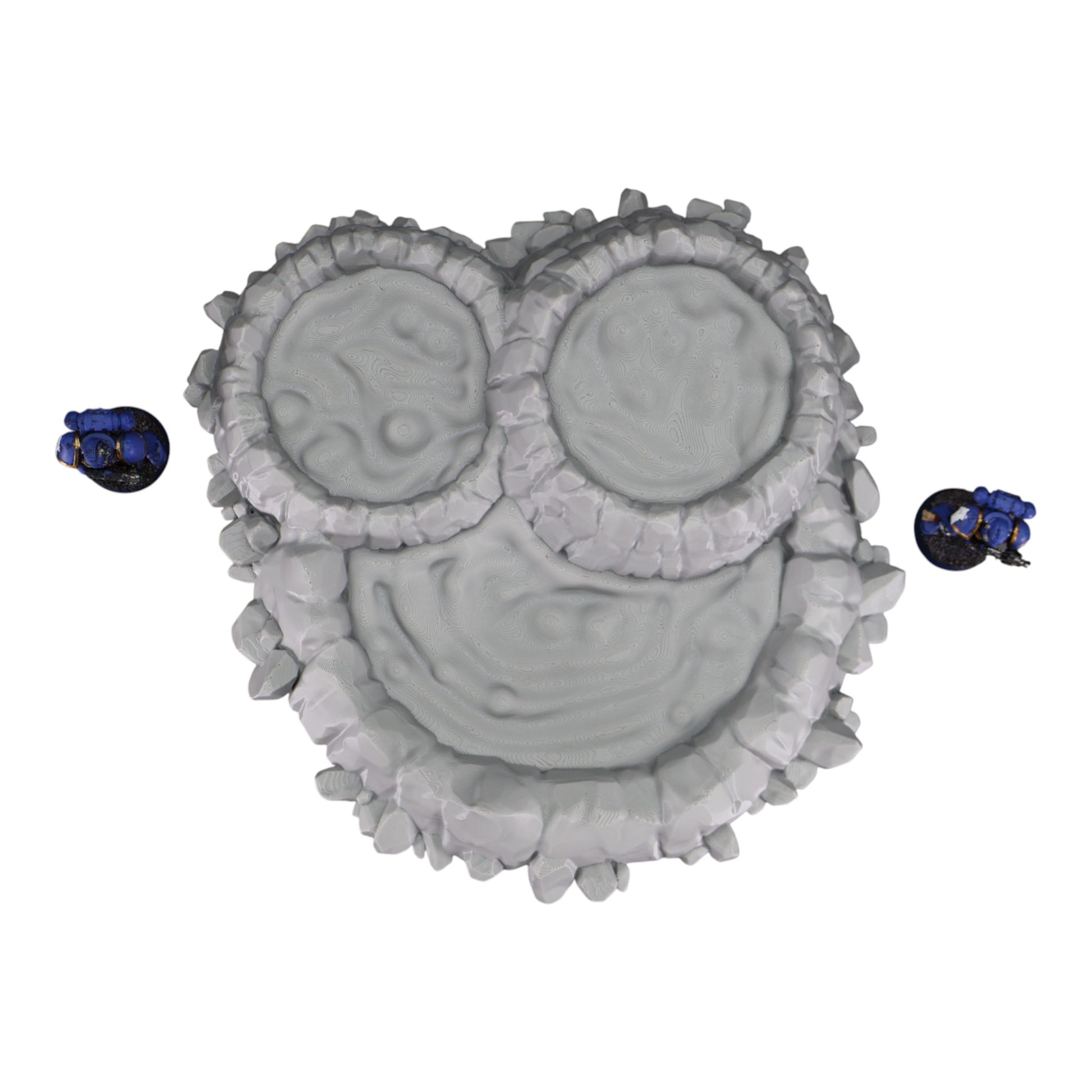 Wargaming 28mm scatter terrain scenery showing 3D-printed item that is compatible with games such as Warhammer 40K, Star Wars Legions, D+D, Dungeons and Dragons, Sci-Fi, Fantasy and other miniature tabletop games. Brand Jawar3d found at www.jawar3d.co.uk.