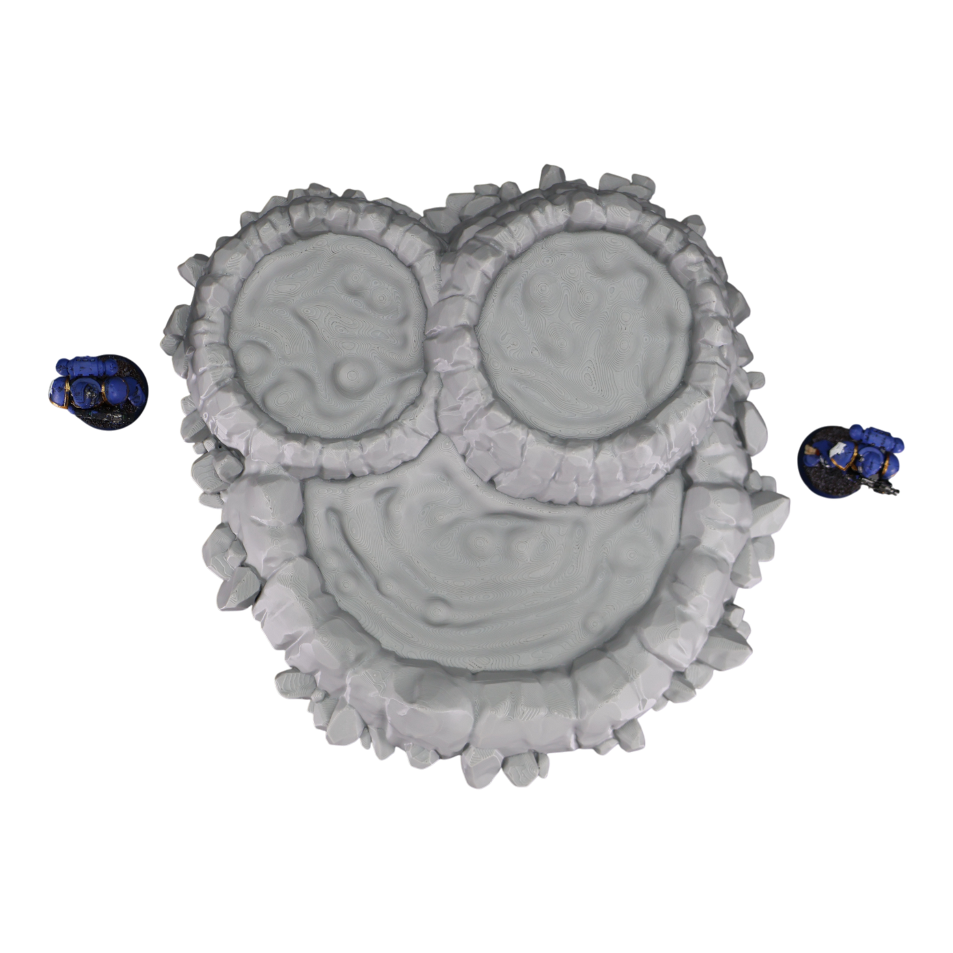 Wargaming 28mm scatter terrain scenery showing 3D-printed item that is compatible with games such as Warhammer 40K, Star Wars Legions, D+D, Dungeons and Dragons, Sci-Fi, Fantasy and other miniature tabletop games. Brand Jawar3d found at www.jawar3d.co.uk.