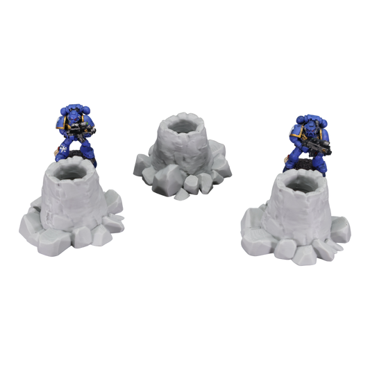 Wargaming 28mm scatter terrain scenery showing 3D-printed item that is compatible with games such as Warhammer 40K, Star Wars Legions, D+D, Dungeons and Dragons, Sci-Fi, Fantasy and other miniature tabletop games. Brand Jawar3d found at www.jawar3d.co.uk.