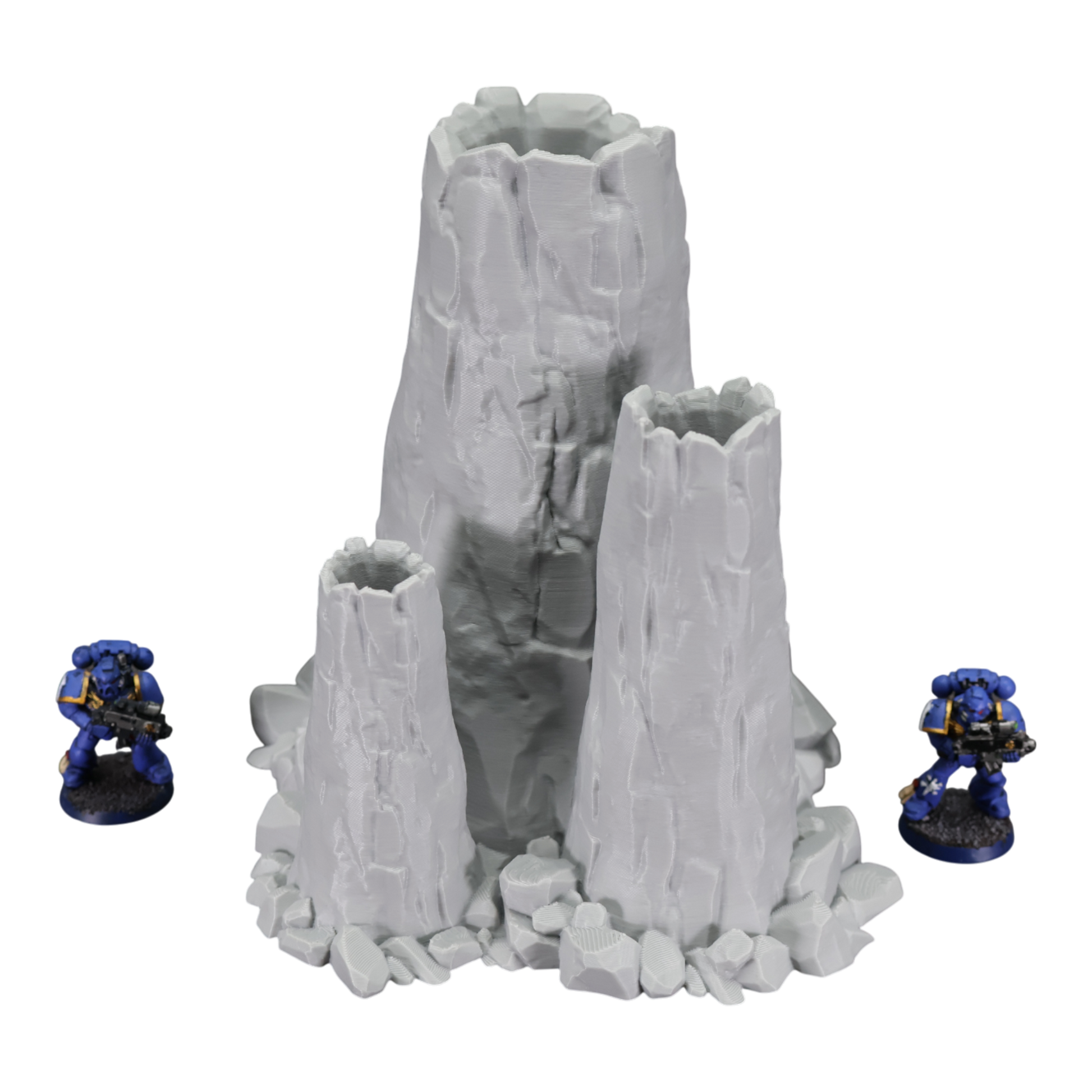 Wargaming 28mm scatter terrain scenery showing 3D-printed item that is compatible with games such as Warhammer 40K, Star Wars Legions, D+D, Dungeons and Dragons, Sci-Fi, Fantasy and other miniature tabletop games. Brand Jawar3d found at www.jawar3d.co.uk.
