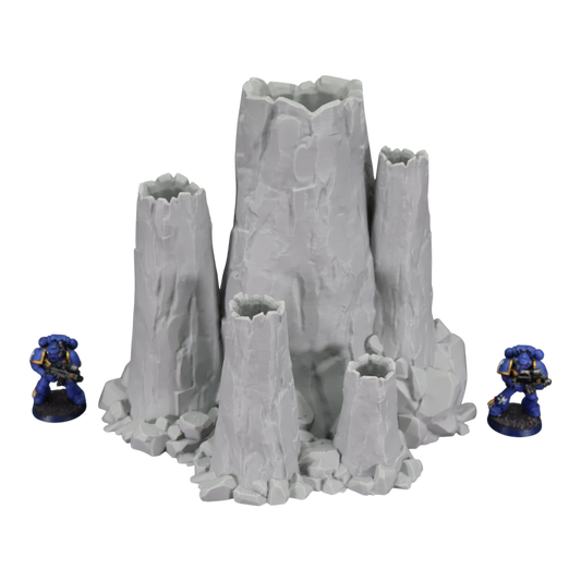 Wargaming 28mm scatter terrain scenery showing 3D-printed item that is compatible with games such as Warhammer 40K, Star Wars Legions, D+D, Dungeons and Dragons, Sci-Fi, Fantasy and other miniature tabletop games. Brand Jawar3d found at www.jawar3d.co.uk.