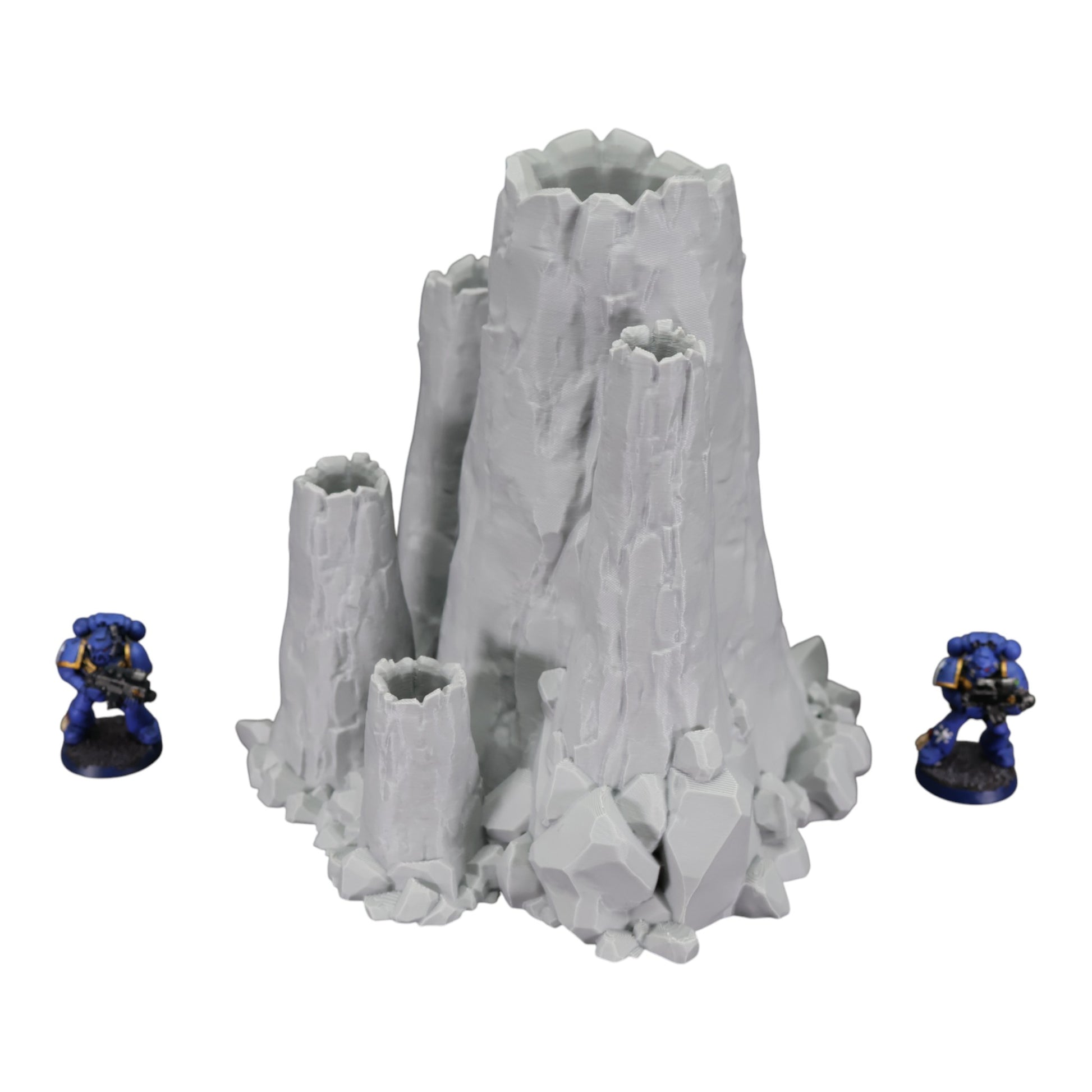 Wargaming 28mm scatter terrain scenery showing 3D-printed item that is compatible with games such as Warhammer 40K, Star Wars Legions, D+D, Dungeons and Dragons, Sci-Fi, Fantasy and other miniature tabletop games. Brand Jawar3d found at www.jawar3d.co.uk.