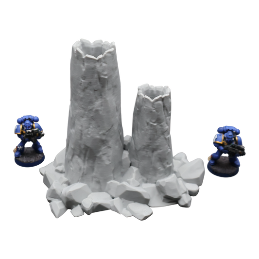 Wargaming 28mm scatter terrain scenery showing 3D-printed item that is compatible with games such as Warhammer 40K, Star Wars Legions, D+D, Dungeons and Dragons, Sci-Fi, Fantasy and other miniature tabletop games. Brand Jawar3d found at www.jawar3d.co.uk.