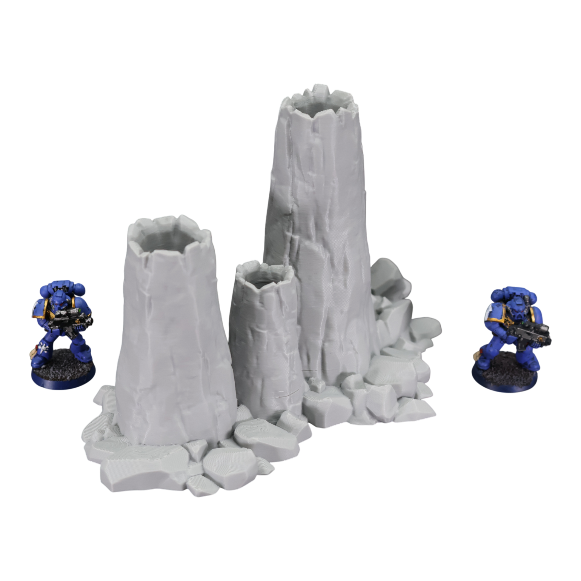 Wargaming 28mm scatter terrain scenery showing 3D-printed item that is compatible with games such as Warhammer 40K, Star Wars Legions, D+D, Dungeons and Dragons, Sci-Fi, Fantasy and other miniature tabletop games. Brand Jawar3d found at www.jawar3d.co.uk.