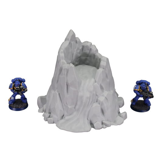 Wargaming 28mm scatter terrain scenery showing 3D-printed item that is compatible with games such as Warhammer 40K, Star Wars Legions, D+D, Dungeons and Dragons, Sci-Fi, Fantasy and other miniature tabletop games. Brand Jawar3d found at www.jawar3d.co.uk.