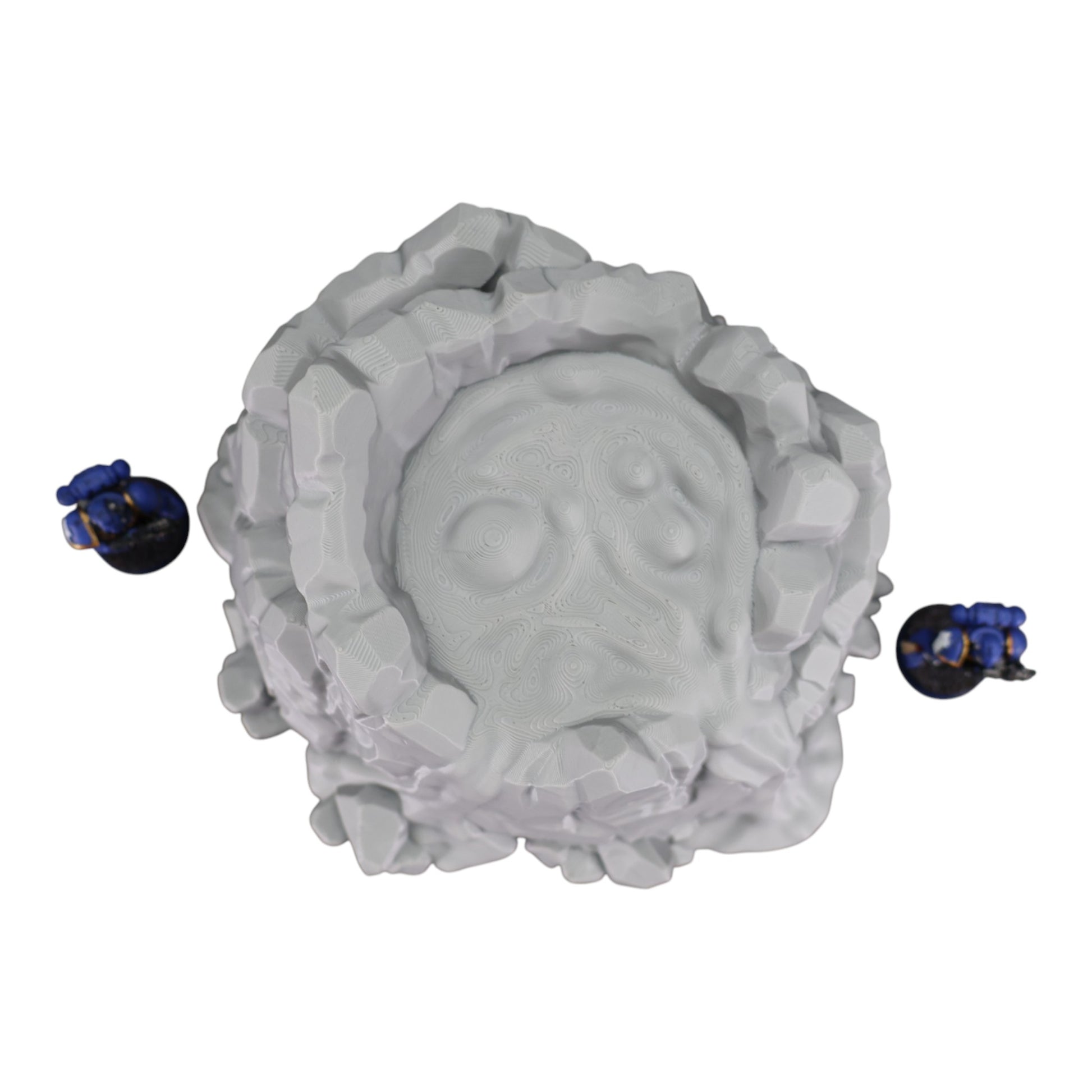 Wargaming 28mm scatter terrain scenery showing 3D-printed item that is compatible with games such as Warhammer 40K, Star Wars Legions, D+D, Dungeons and Dragons, Sci-Fi, Fantasy and other miniature tabletop games. Brand Jawar3d found at www.jawar3d.co.uk.