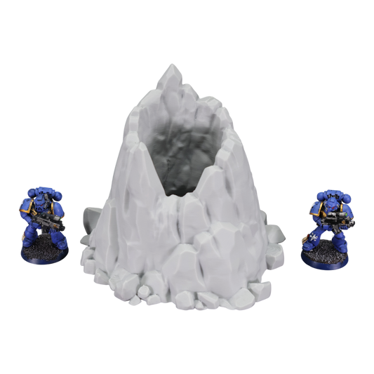 Wargaming 28mm scatter terrain scenery showing 3D-printed item that is compatible with games such as Warhammer 40K, Star Wars Legions, D+D, Dungeons and Dragons, Sci-Fi, Fantasy and other miniature tabletop games. Brand Jawar3d found at www.jawar3d.co.uk.