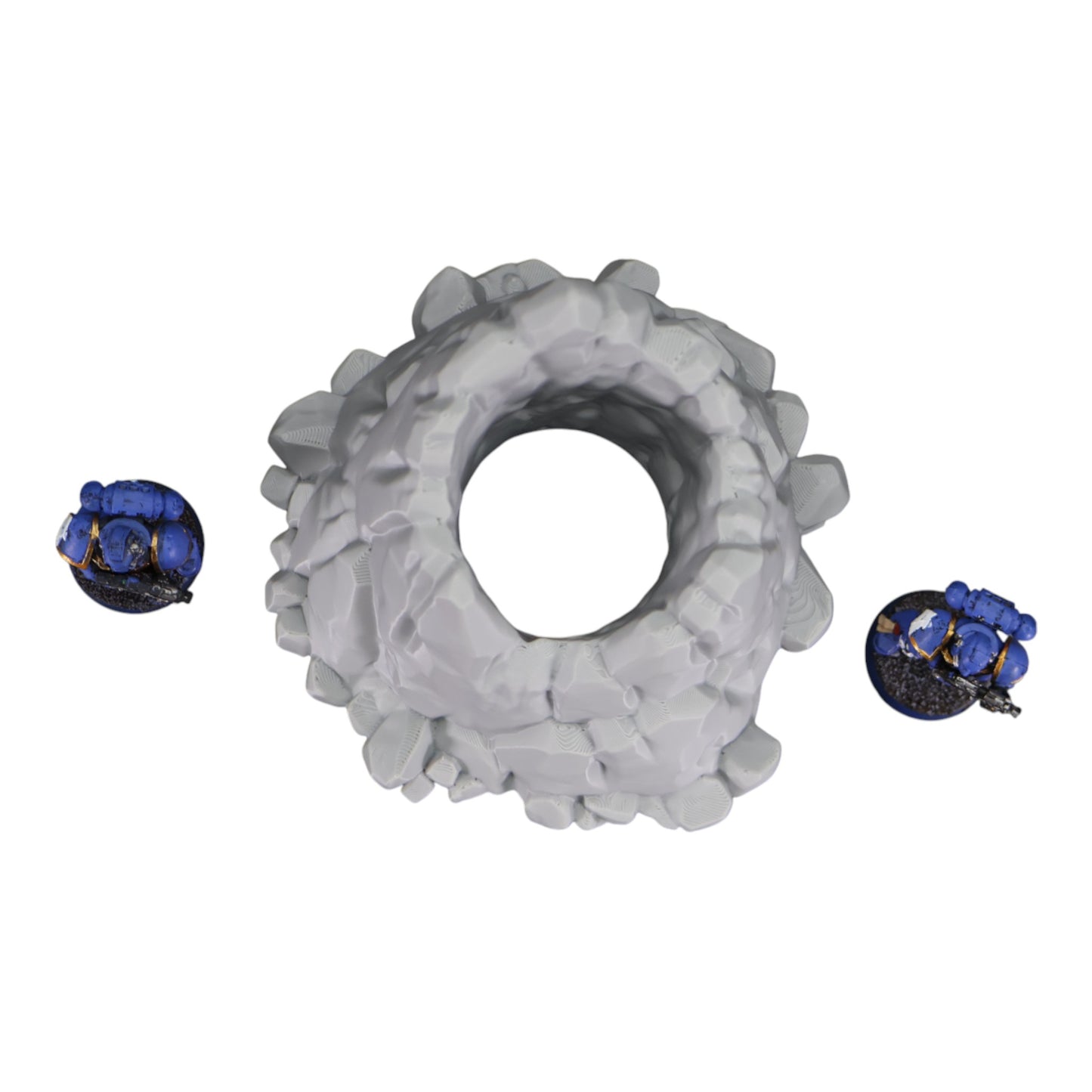 Wargaming 28mm scatter terrain scenery showing 3D-printed item that is compatible with games such as Warhammer 40K, Star Wars Legions, D+D, Dungeons and Dragons, Sci-Fi, Fantasy and other miniature tabletop games. Brand Jawar3d found at www.jawar3d.co.uk.