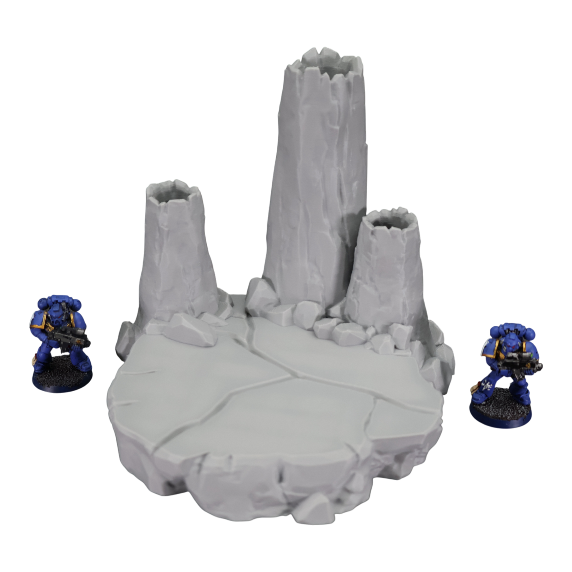 Wargaming 28mm scatter terrain scenery showing 3D-printed item that is compatible with games such as Warhammer 40K, Star Wars Legions, D+D, Dungeons and Dragons, Sci-Fi, Fantasy and other miniature tabletop games. Brand Jawar3d found at www.jawar3d.co.uk.