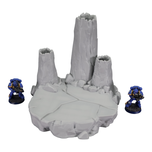Wargaming 28mm scatter terrain scenery showing 3D-printed item that is compatible with games such as Warhammer 40K, Star Wars Legions, D+D, Dungeons and Dragons, Sci-Fi, Fantasy and other miniature tabletop games. Brand Jawar3d found at www.jawar3d.co.uk.
