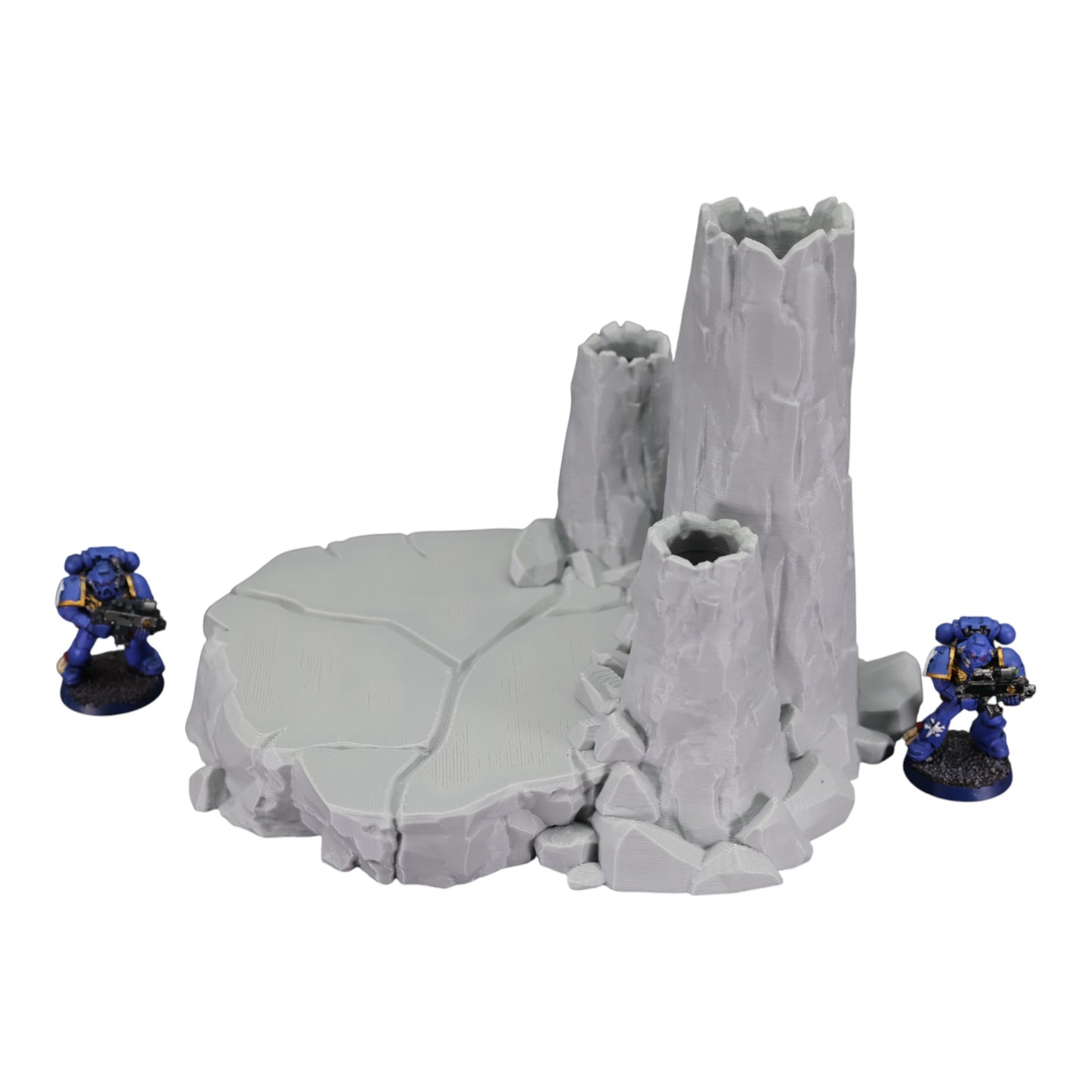 Wargaming 28mm scatter terrain scenery showing 3D-printed item that is compatible with games such as Warhammer 40K, Star Wars Legions, D+D, Dungeons and Dragons, Sci-Fi, Fantasy and other miniature tabletop games. Brand Jawar3d found at www.jawar3d.co.uk.