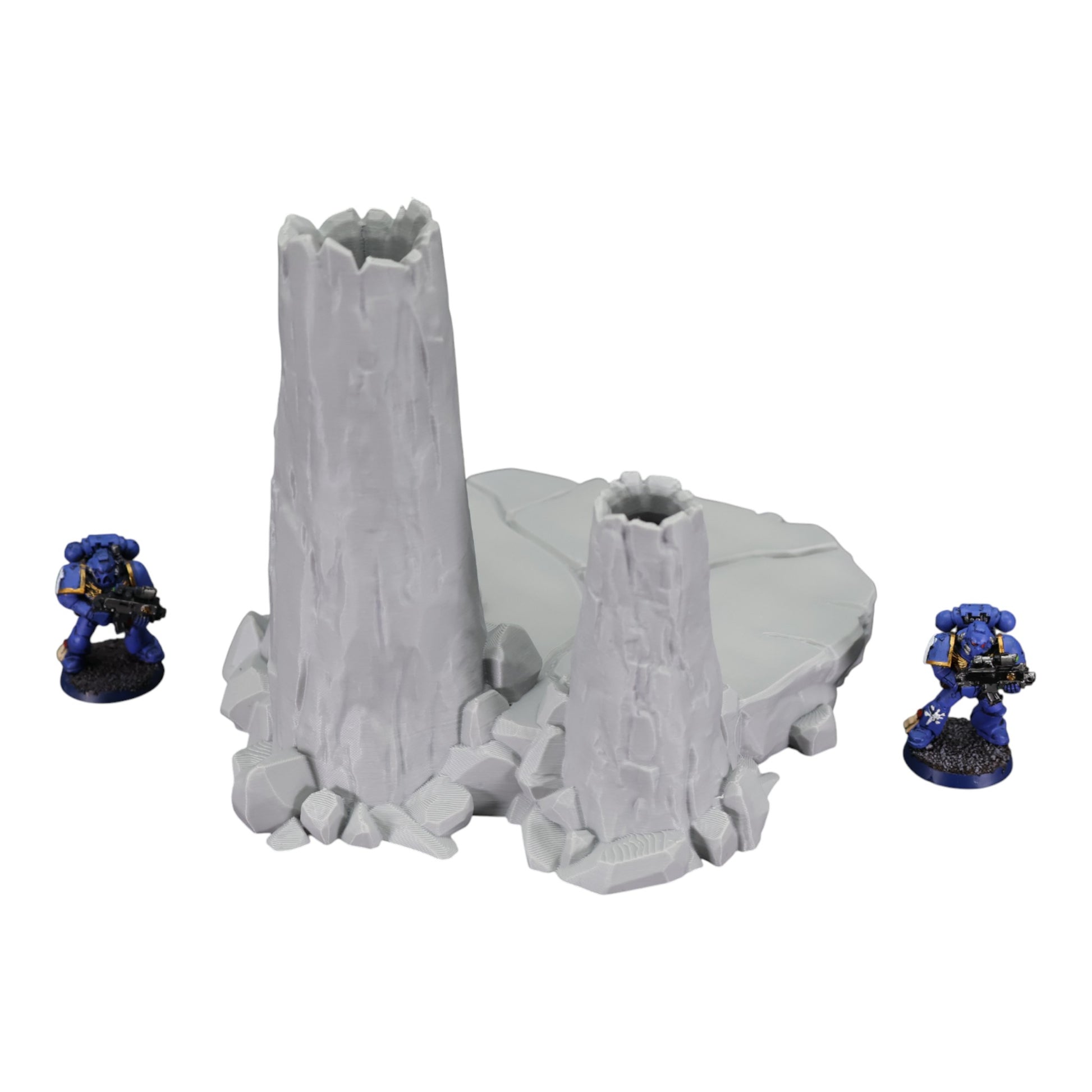 Wargaming 28mm scatter terrain scenery showing 3D-printed item that is compatible with games such as Warhammer 40K, Star Wars Legions, D+D, Dungeons and Dragons, Sci-Fi, Fantasy and other miniature tabletop games. Brand Jawar3d found at www.jawar3d.co.uk.