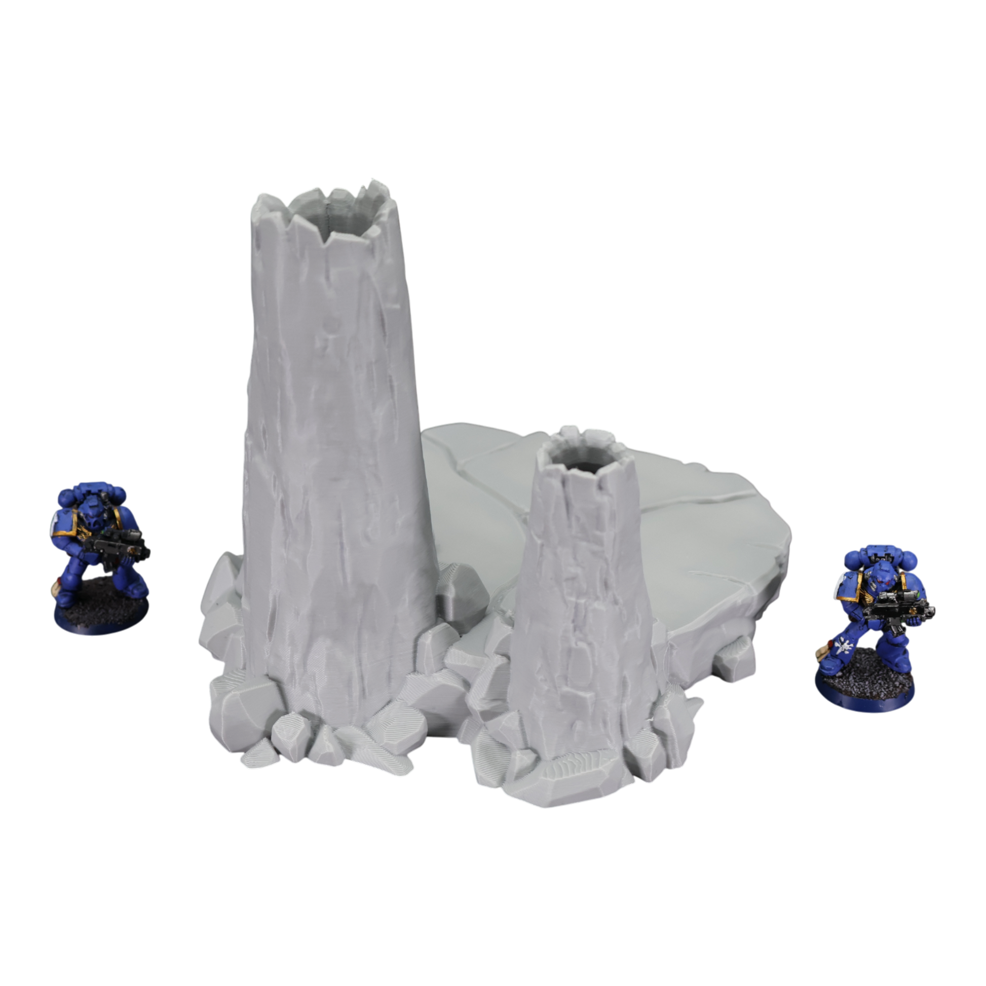 Wargaming 28mm scatter terrain scenery showing 3D-printed item that is compatible with games such as Warhammer 40K, Star Wars Legions, D+D, Dungeons and Dragons, Sci-Fi, Fantasy and other miniature tabletop games. Brand Jawar3d found at www.jawar3d.co.uk.