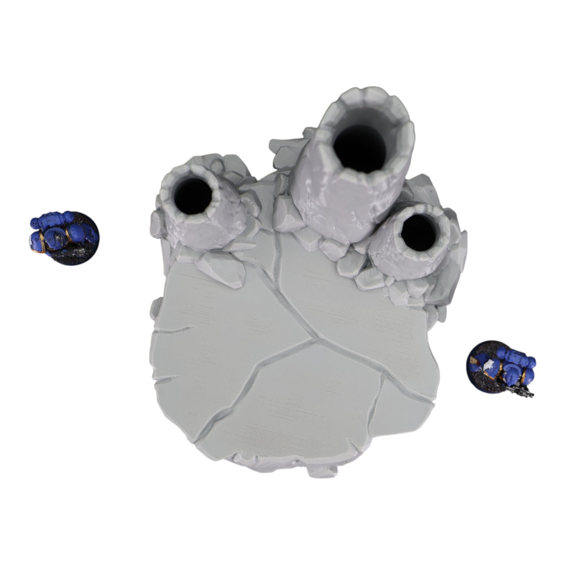 Wargaming 28mm scatter terrain scenery showing 3D-printed item that is compatible with games such as Warhammer 40K, Star Wars Legions, D+D, Dungeons and Dragons, Sci-Fi, Fantasy and other miniature tabletop games. Brand Jawar3d found at www.jawar3d.co.uk.