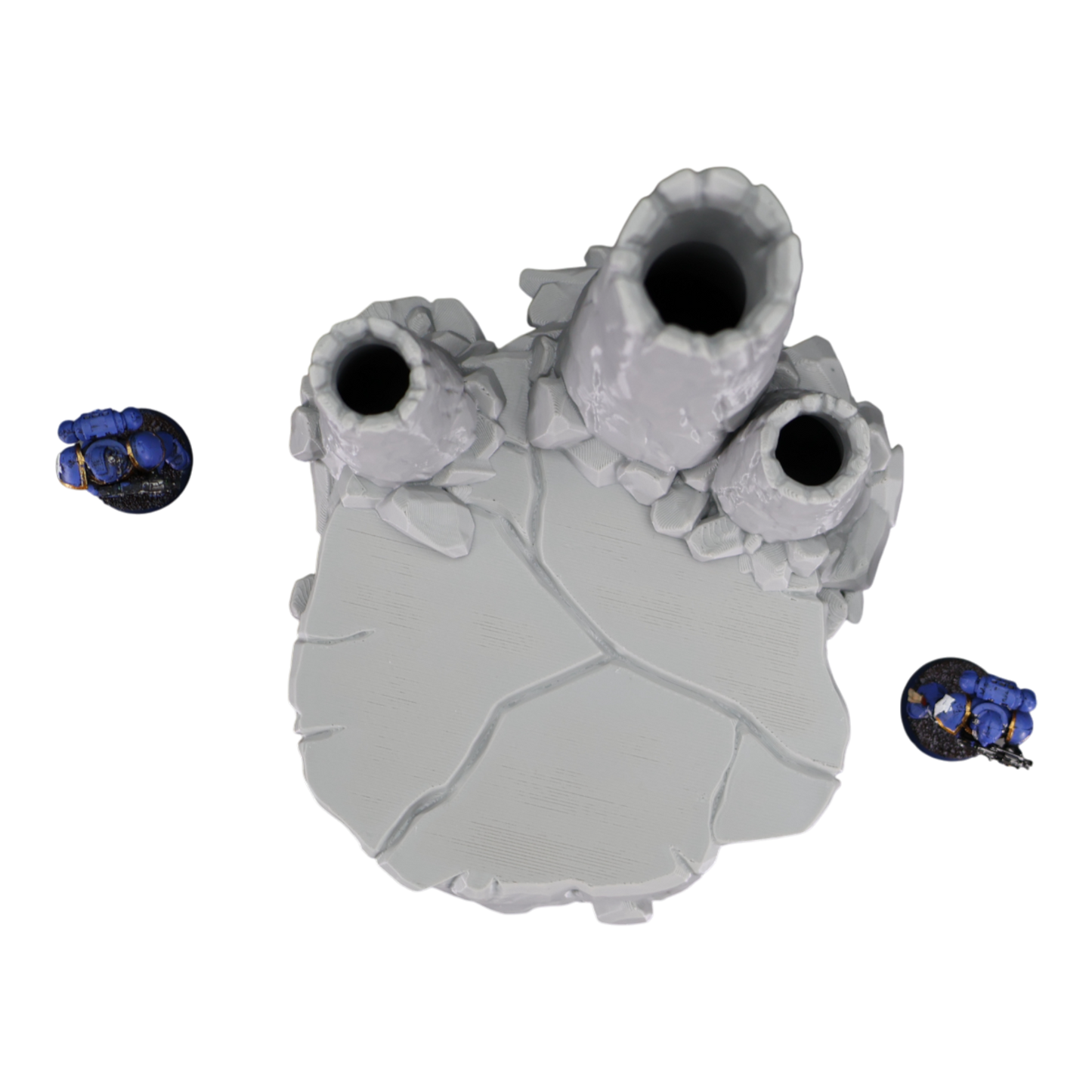 Wargaming 28mm scatter terrain scenery showing 3D-printed item that is compatible with games such as Warhammer 40K, Star Wars Legions, D+D, Dungeons and Dragons, Sci-Fi, Fantasy and other miniature tabletop games. Brand Jawar3d found at www.jawar3d.co.uk.