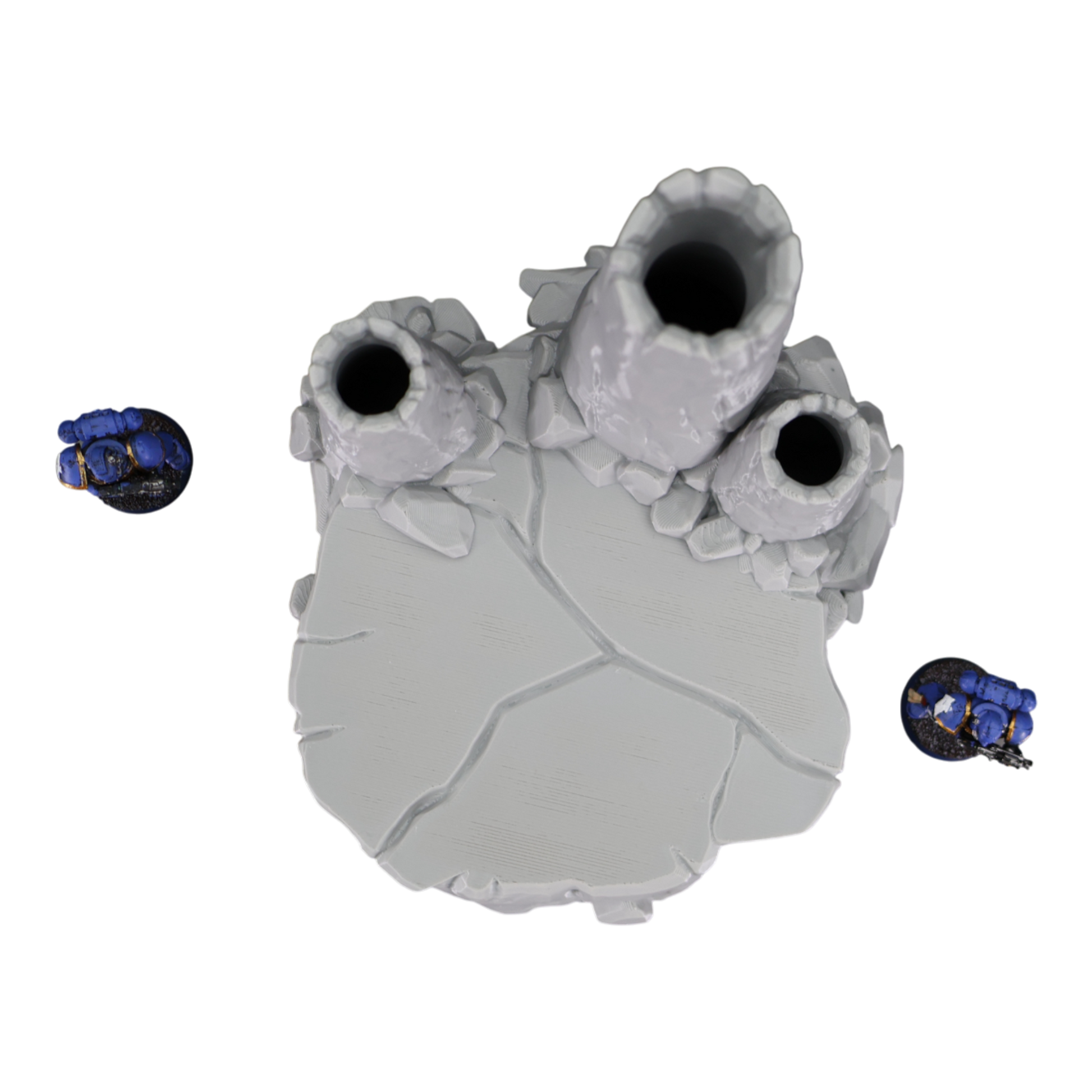 Wargaming 28mm scatter terrain scenery showing 3D-printed item that is compatible with games such as Warhammer 40K, Star Wars Legions, D+D, Dungeons and Dragons, Sci-Fi, Fantasy and other miniature tabletop games. Brand Jawar3d found at www.jawar3d.co.uk.