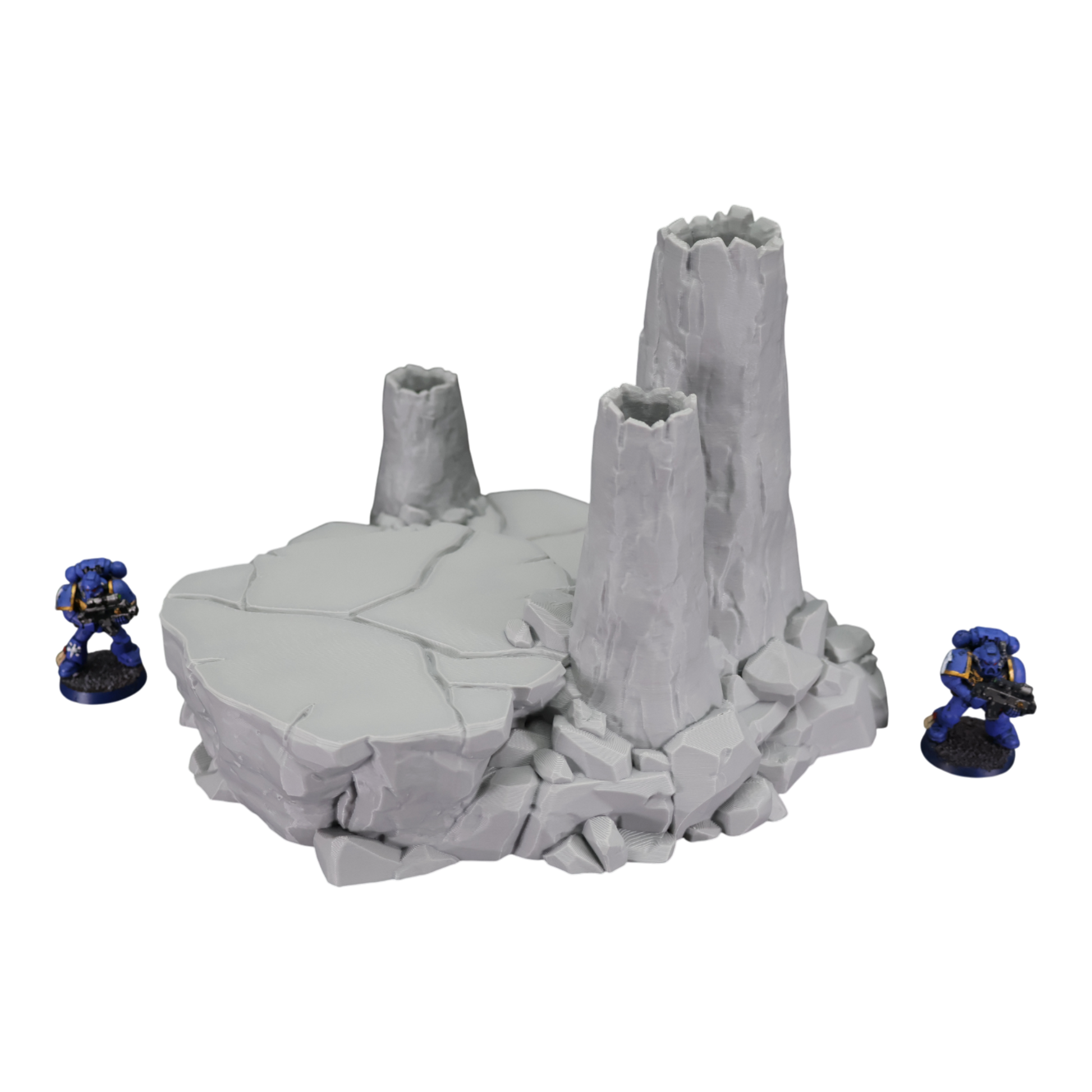 Wargaming 28mm scatter terrain scenery showing 3D-printed item that is compatible with games such as Warhammer 40K, Star Wars Legions, D+D, Dungeons and Dragons, Sci-Fi, Fantasy and other miniature tabletop games. Brand Jawar3d found at www.jawar3d.co.uk.