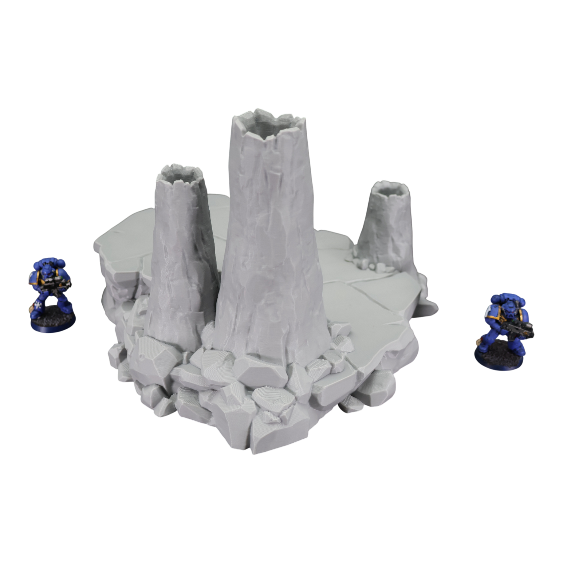 Wargaming 28mm scatter terrain scenery showing 3D-printed item that is compatible with games such as Warhammer 40K, Star Wars Legions, D+D, Dungeons and Dragons, Sci-Fi, Fantasy and other miniature tabletop games. Brand Jawar3d found at www.jawar3d.co.uk.