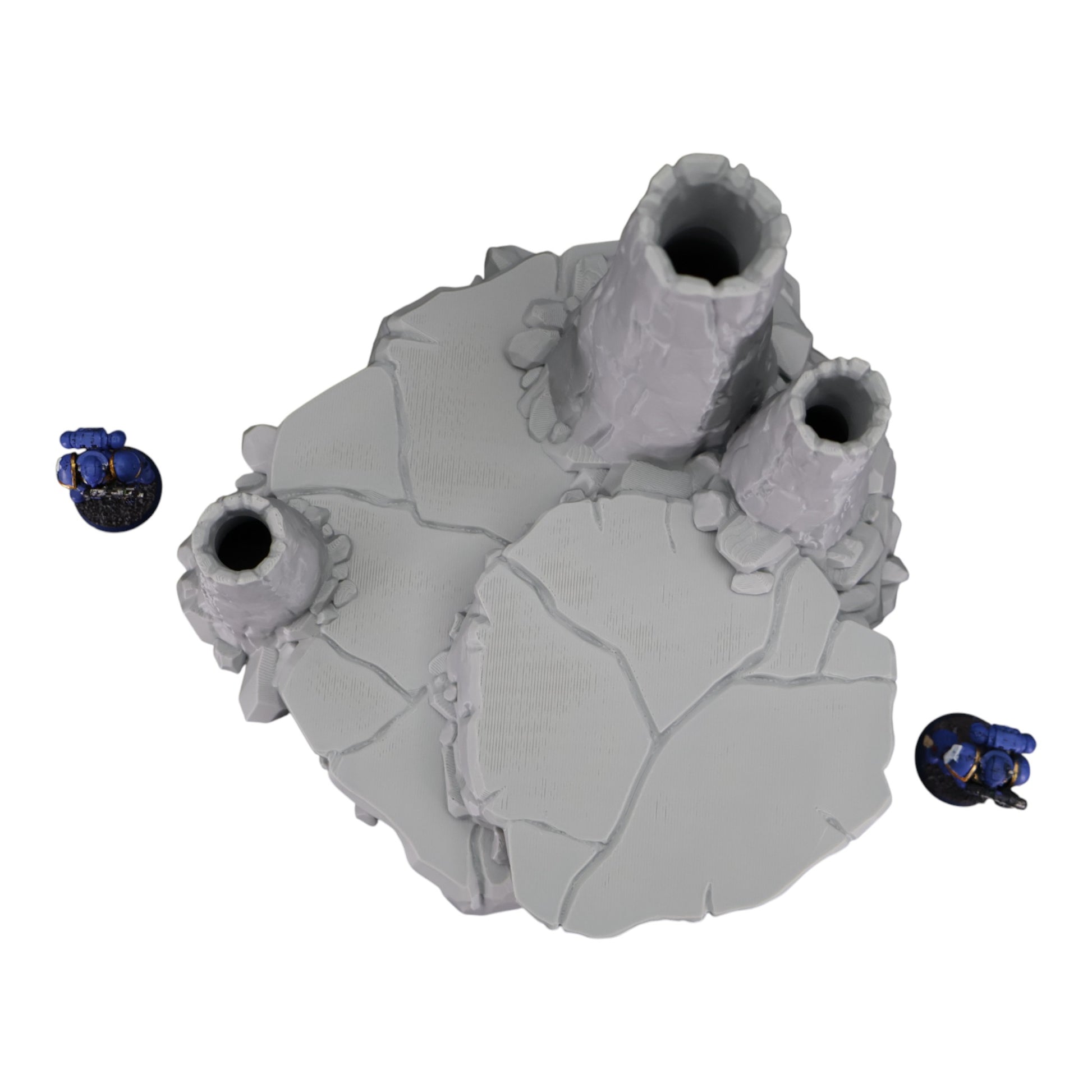 Wargaming 28mm scatter terrain scenery showing 3D-printed item that is compatible with games such as Warhammer 40K, Star Wars Legions, D+D, Dungeons and Dragons, Sci-Fi, Fantasy and other miniature tabletop games. Brand Jawar3d found at www.jawar3d.co.uk.