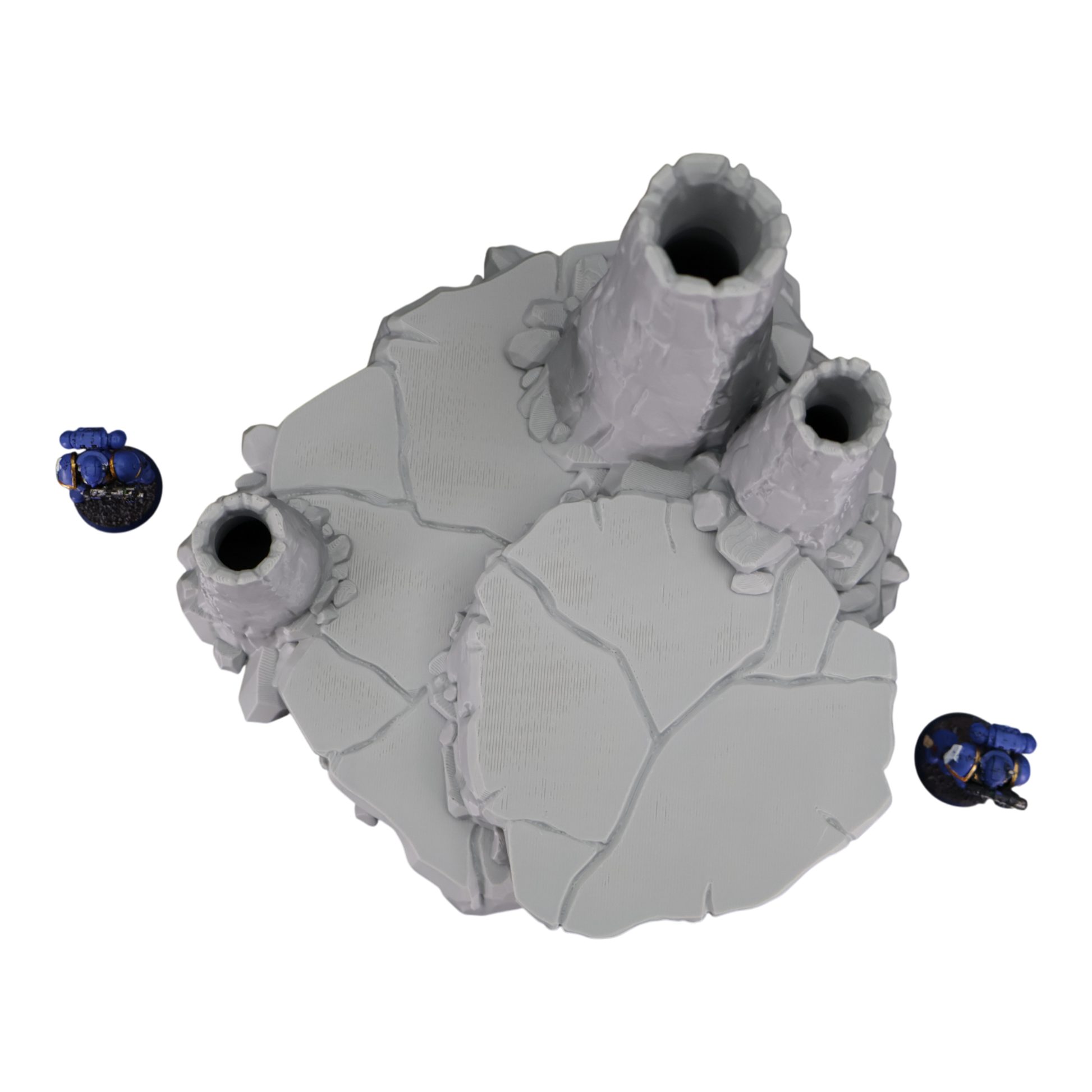 Wargaming 28mm scatter terrain scenery showing 3D-printed item that is compatible with games such as Warhammer 40K, Star Wars Legions, D+D, Dungeons and Dragons, Sci-Fi, Fantasy and other miniature tabletop games. Brand Jawar3d found at www.jawar3d.co.uk.