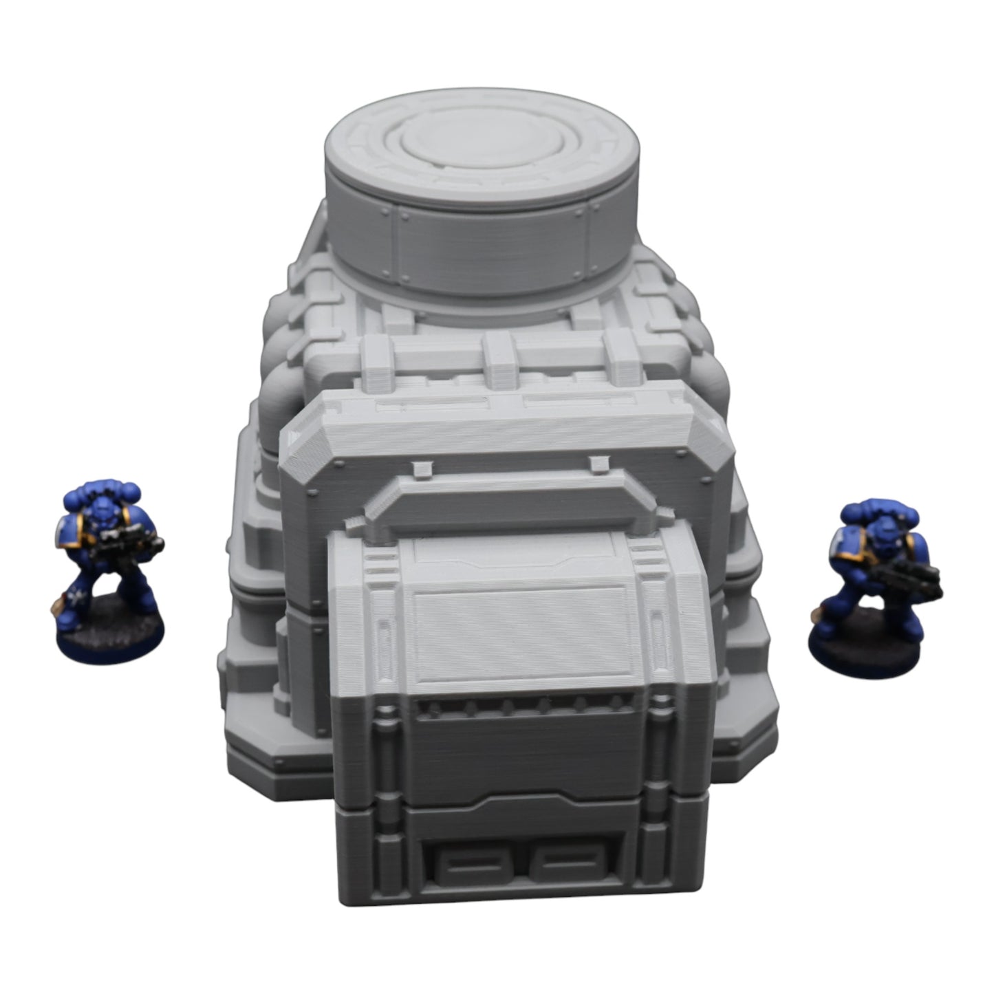 Wargaming 28mm scatter terrain scenery showing 3D-printed item that is compatible with games such as Warhammer 40K, Star Wars Legions, D+D, Dungeons and Dragons, Sci-Fi, Fantasy and other miniature tabletop games. Brand Jawar3d found at www.jawar3d.co.uk.