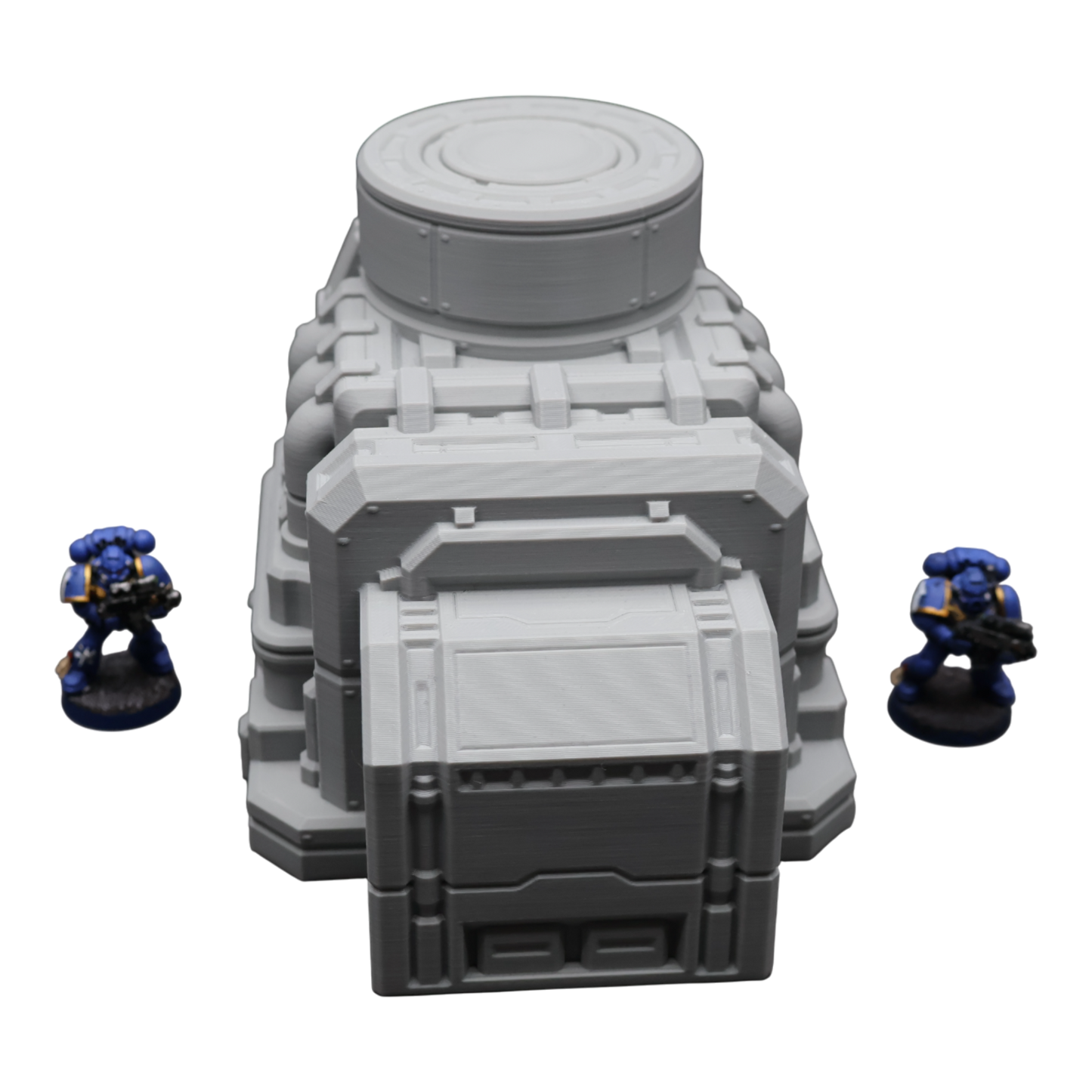 Wargaming 28mm scatter terrain scenery showing 3D-printed item that is compatible with games such as Warhammer 40K, Star Wars Legions, D+D, Dungeons and Dragons, Sci-Fi, Fantasy and other miniature tabletop games. Brand Jawar3d found at www.jawar3d.co.uk.