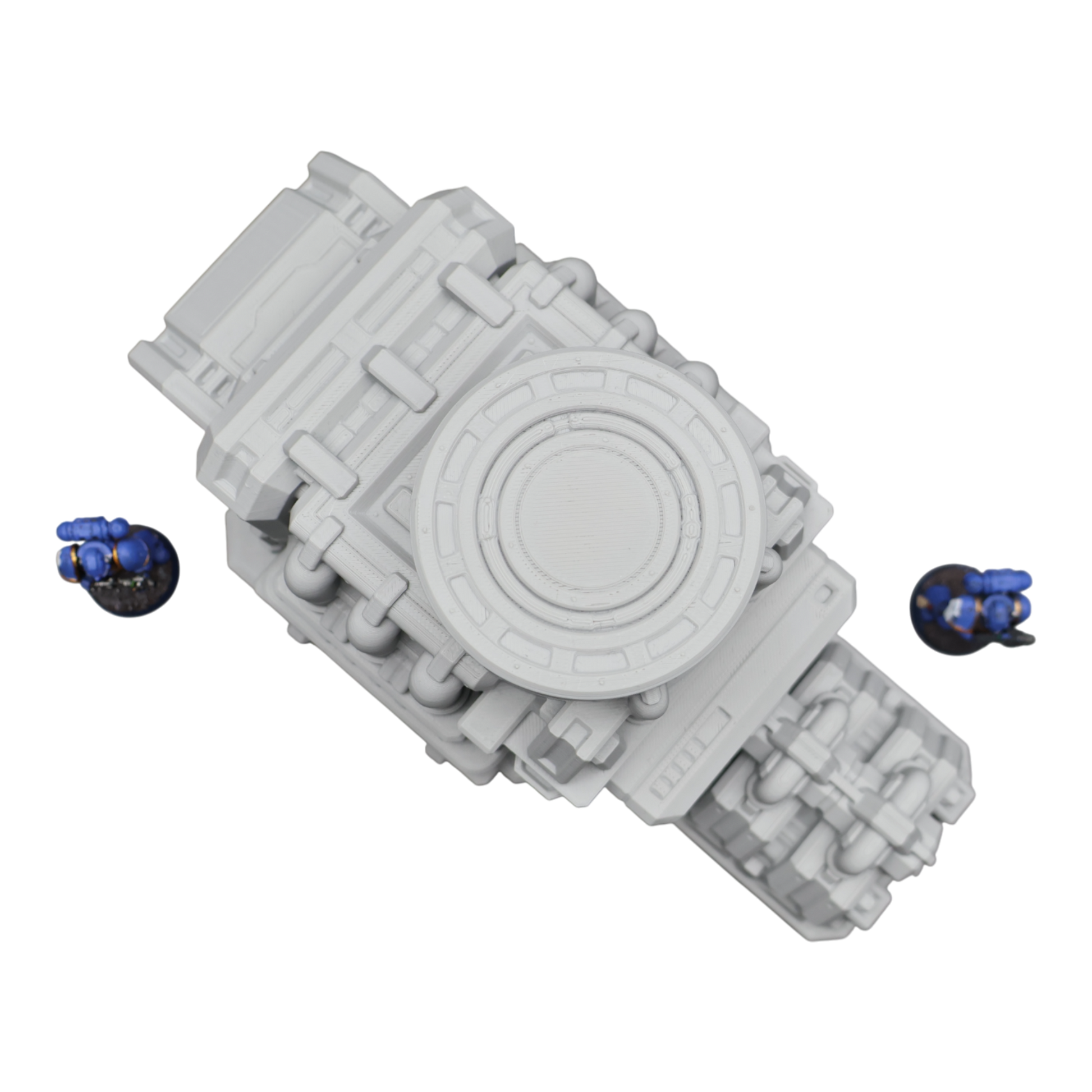 Wargaming 28mm scatter terrain scenery showing 3D-printed item that is compatible with games such as Warhammer 40K, Star Wars Legions, D+D, Dungeons and Dragons, Sci-Fi, Fantasy and other miniature tabletop games. Brand Jawar3d found at www.jawar3d.co.uk.