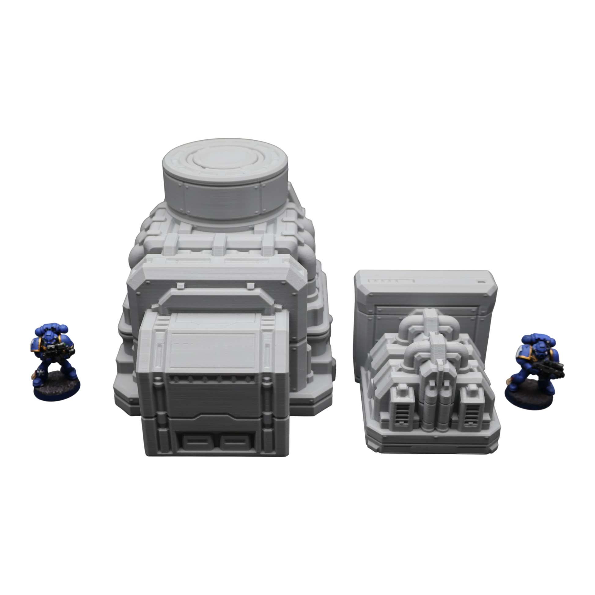 Wargaming 28mm scatter terrain scenery showing 3D-printed item that is compatible with games such as Warhammer 40K, Star Wars Legions, D+D, Dungeons and Dragons, Sci-Fi, Fantasy and other miniature tabletop games. Brand Jawar3d found at www.jawar3d.co.uk.