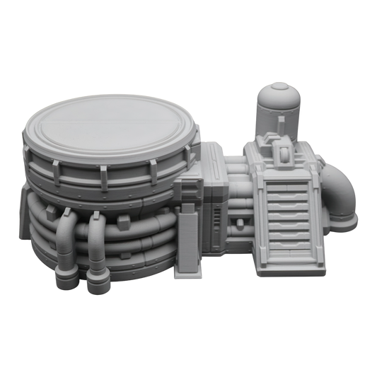 Wargaming 28mm scatter terrain scenery showing 3D-printed item that is compatible with games such as Warhammer 40K, Star Wars Legions, D+D, Dungeons and Dragons, Sci-Fi, Fantasy and other miniature tabletop games. Brand Jawar3d found at www.jawar3d.co.uk.
