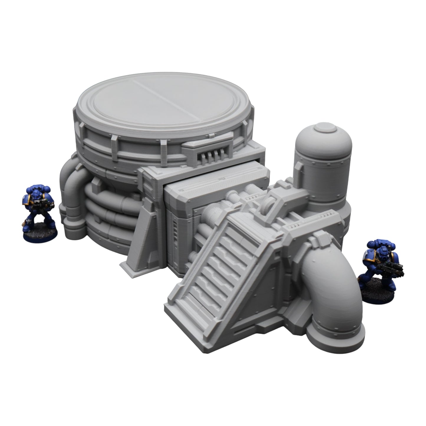 Wargaming 28mm scatter terrain scenery showing 3D-printed item that is compatible with games such as Warhammer 40K, Star Wars Legions, D+D, Dungeons and Dragons, Sci-Fi, Fantasy and other miniature tabletop games. Brand Jawar3d found at www.jawar3d.co.uk.