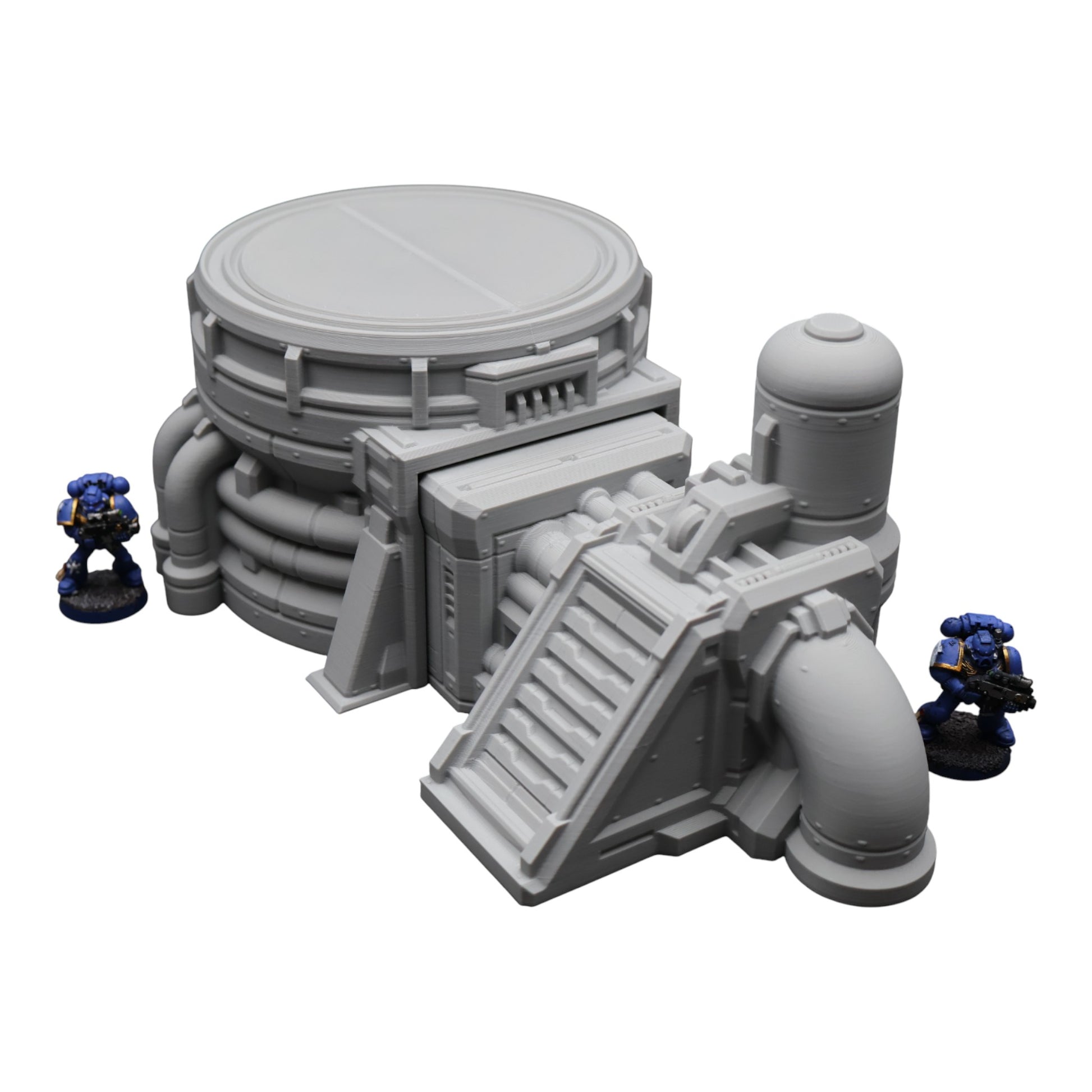 Wargaming 28mm scatter terrain scenery showing 3D-printed item that is compatible with games such as Warhammer 40K, Star Wars Legions, D+D, Dungeons and Dragons, Sci-Fi, Fantasy and other miniature tabletop games. Brand Jawar3d found at www.jawar3d.co.uk.