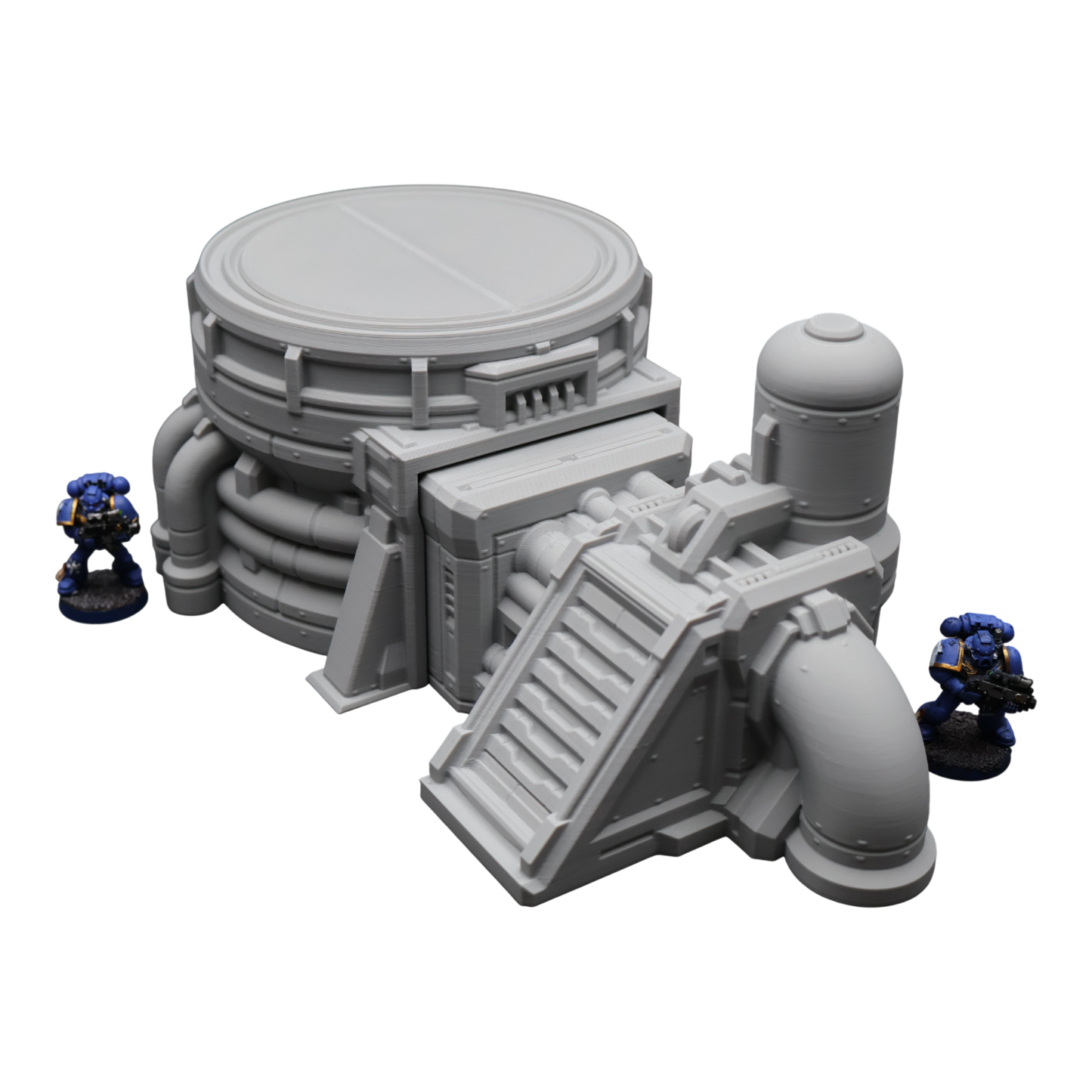 Wargaming 28mm scatter terrain scenery showing 3D-printed item that is compatible with games such as Warhammer 40K, Star Wars Legions, D+D, Dungeons and Dragons, Sci-Fi, Fantasy and other miniature tabletop games. Brand Jawar3d found at www.jawar3d.co.uk.
